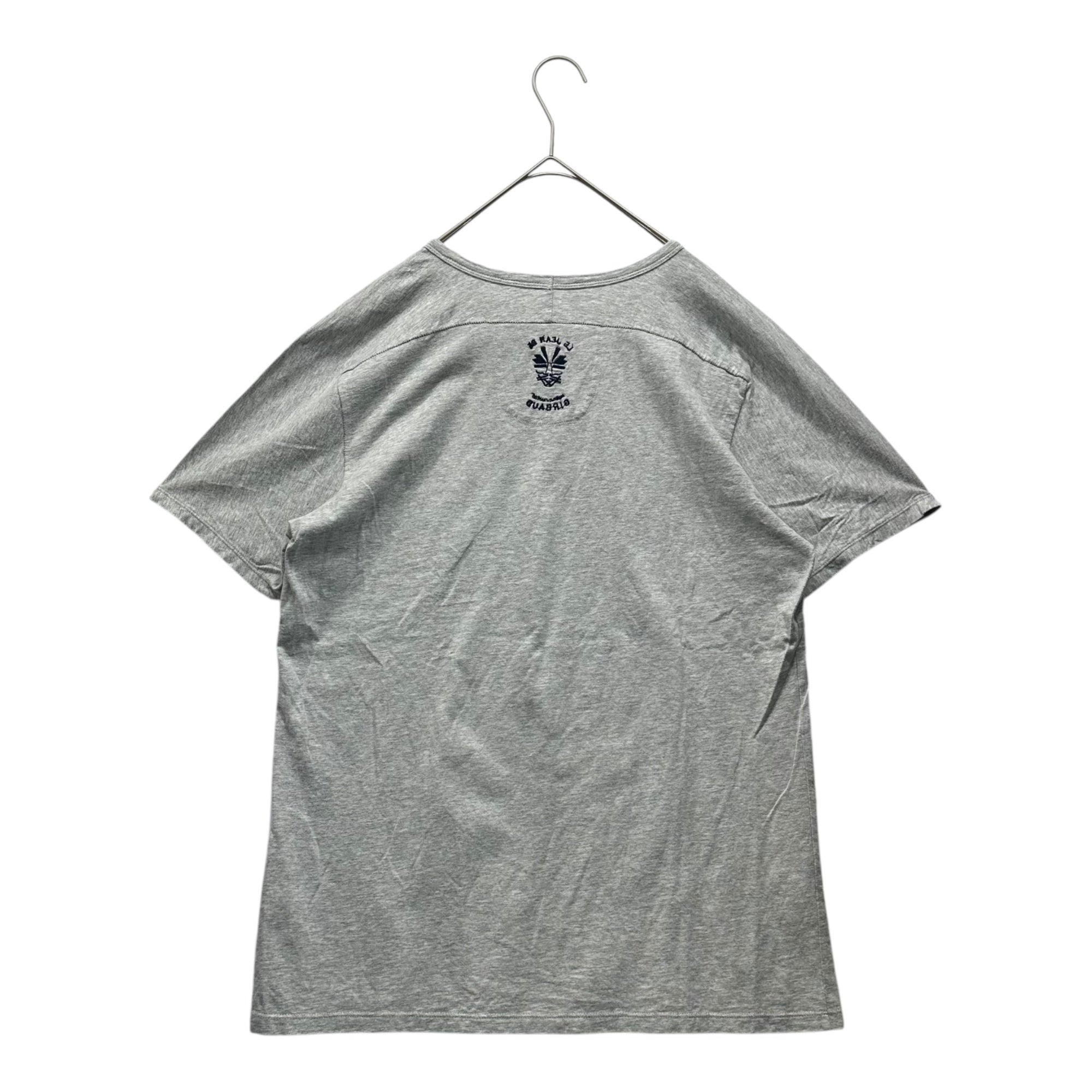 MARITHE FRANCOIS GIRBAUD(マリテフランソワジルボー) 00's Rock Mount Rushmore Graphic Print T-Shirt ロック ラシュモア山 グラフィック プリント Tシャツ M7-6057 M グレー Y2K