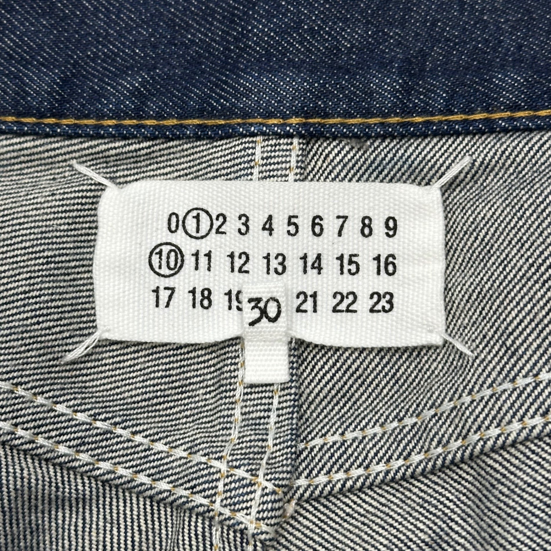 【定価12万】 maison margiela 22aw ストレート　ジーンズ MAISON MARGIELA(メゾンマルジェラ) 22AW 5-POCKET STRAIGHT JEANS 5