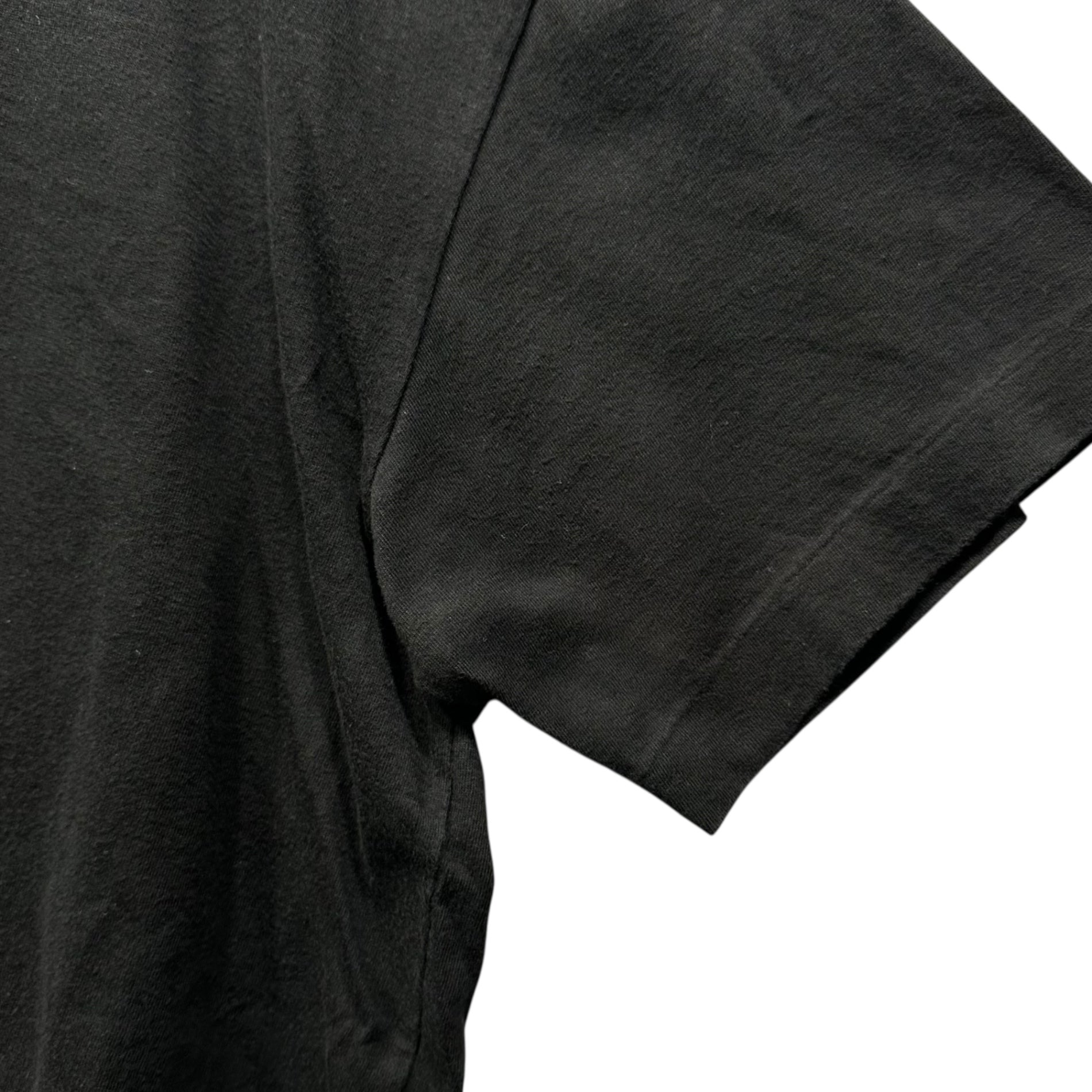 COMME des GARCONS HOMME PLUS(コムデギャルソンオムプリュス) 90's Cotton S/S T-Shirt コットン クルーネック Tシャツ PT-110050 表記消(M程度) ブラック AD1992 90年代