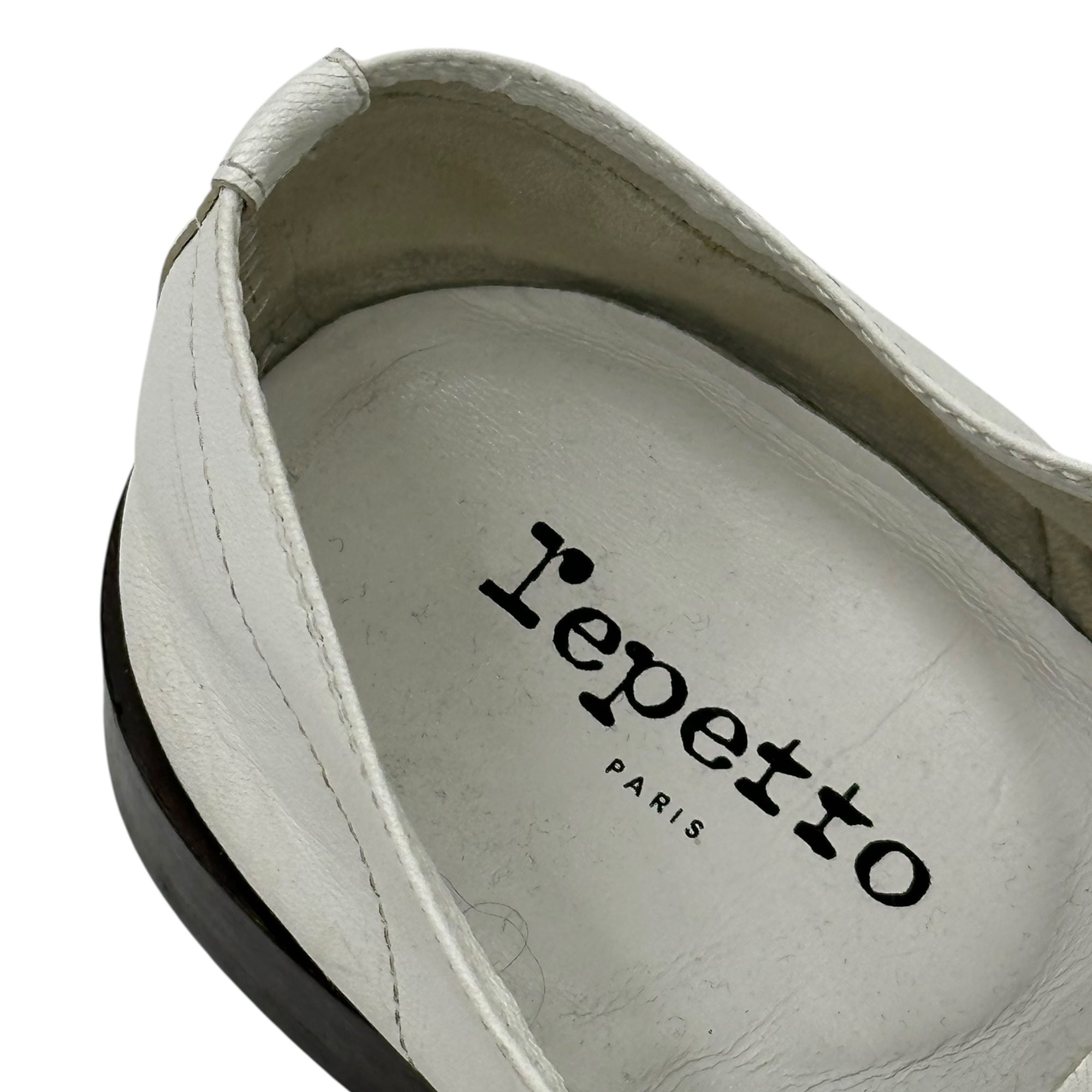 Repetto(レペット) Zizi Leather Shoes レザー シューズ 43(27cm〜27.5cm程度) ホワイト