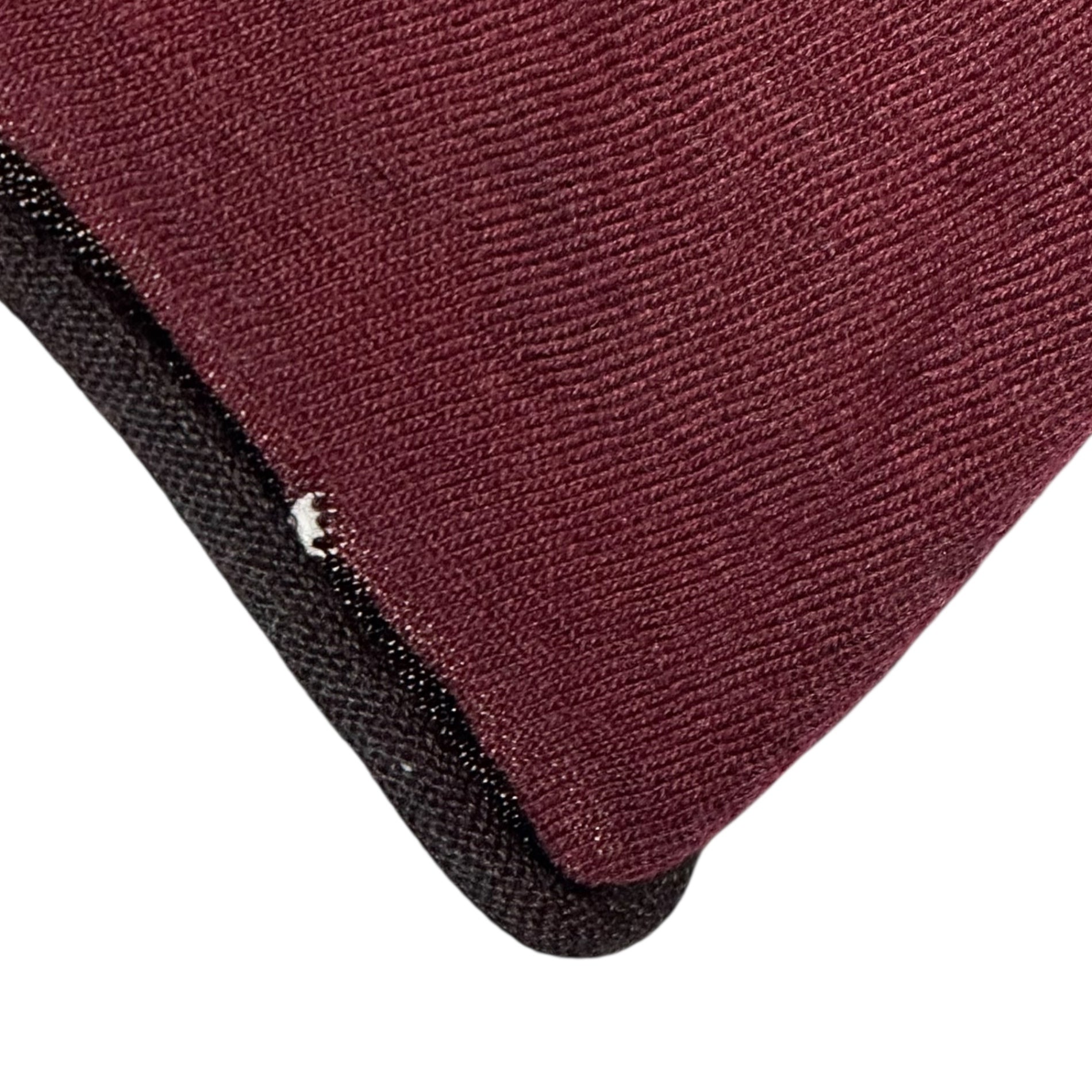 COMME des GARCONS SHIRT(コムデギャルソンシャツ) 90's~00's Hem Roll-Up Wool Knit 裾 ロール アップ ウール ニット S ボルドー