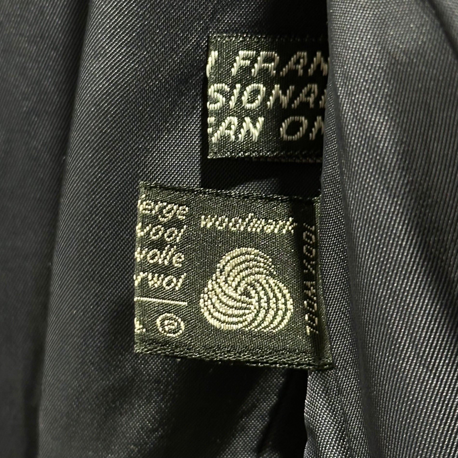 YVES SAINT LAURENT(イヴサンローラン) 70's~80's Logo Gold Button Navy Blazer 本人期 ロゴ 金ボタン 紺 ブレザー 表記無(M程度) ネイビー 70年代～80年代 ヴィンテージ アーカイブ テーラード ジャケット フランス製