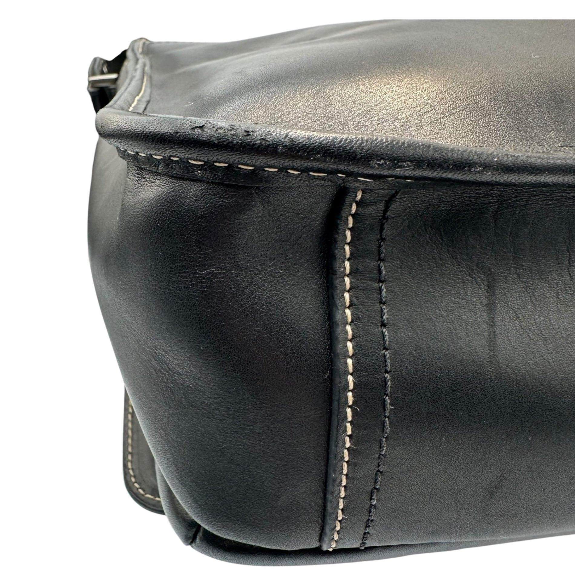 COACH(コーチ) Atlantic Map Messenger Leather Shoulder Bag アトランティックマップ メッセンジャー レザー ショルダー バッグ K1093-F05A02 ブラック