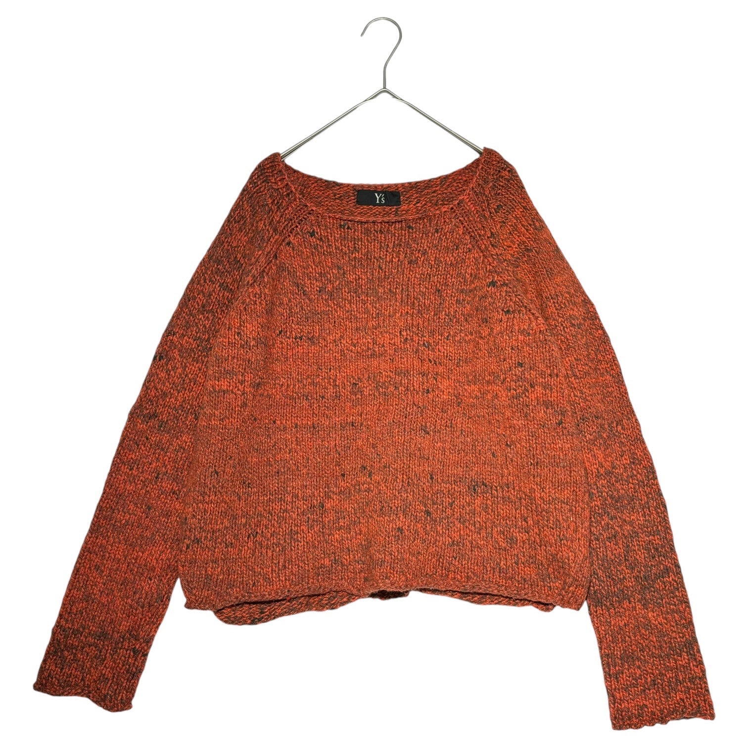 Y's(ワイズ) back pocket knit pullover バック ポケット ニット プルオーバー YD-K96-179 2 オレンジ