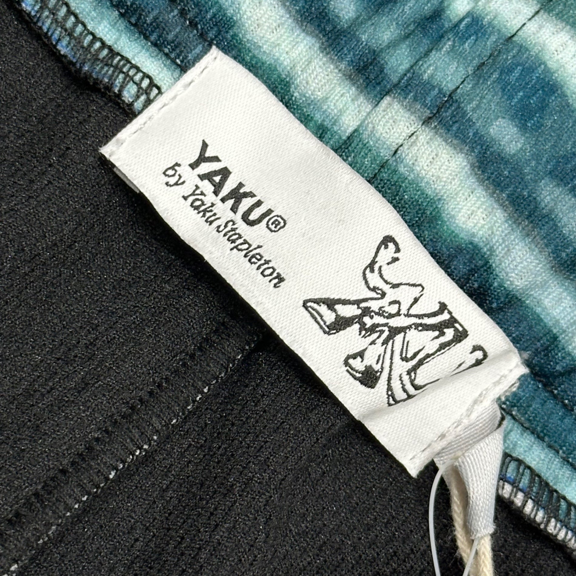 YAKU(ヤク) 2025SS MORPHOSIS PANTS 総柄 ワイド トラック パンツ M グリーン PNG STORE 取扱