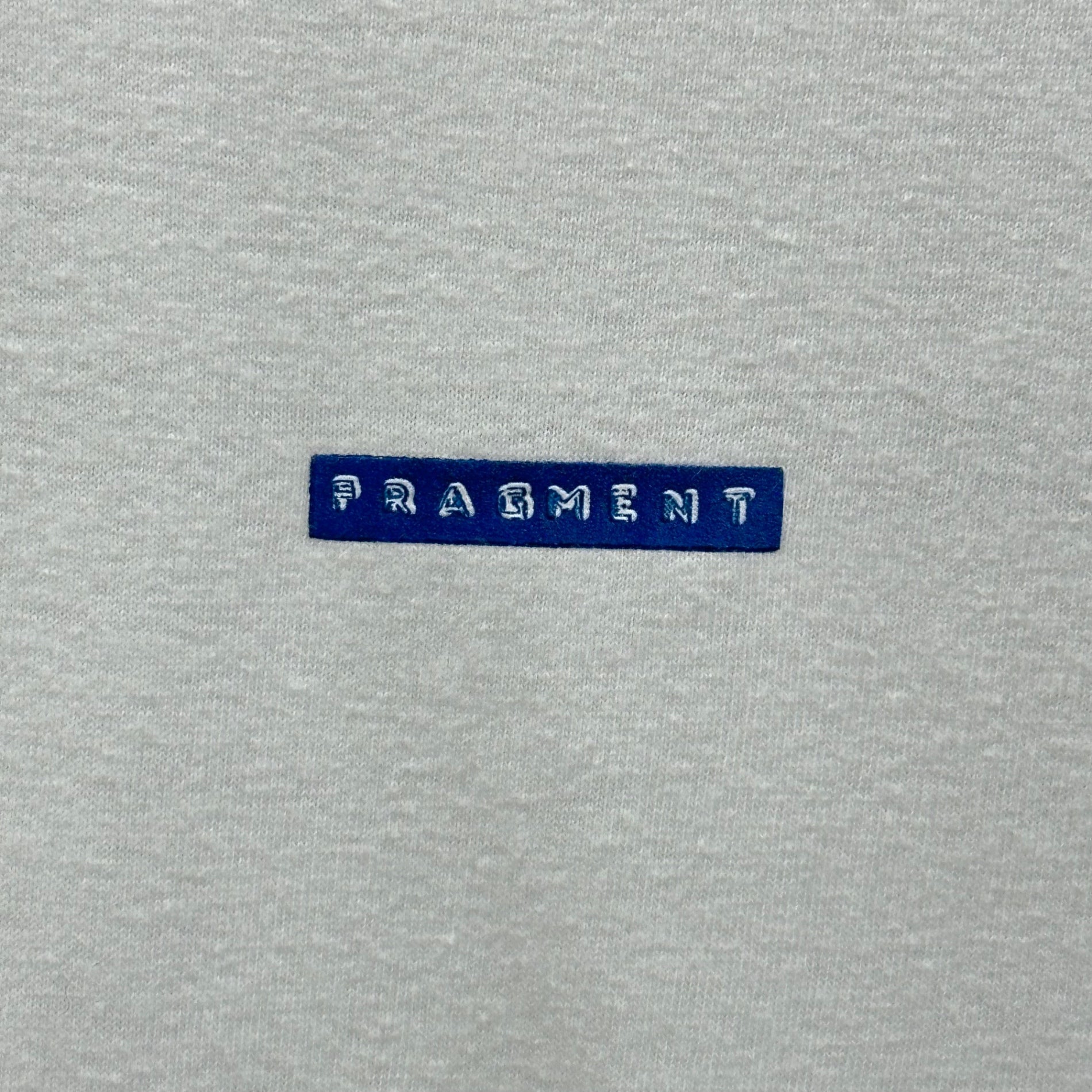 sacai×FRAGMENT DESIGN(サカイ×フラグメントデザイン) 17SS Fragment Design Sacai S/S T-Shirt 半袖 Tシャツ 17-01691M 3(L程度) ホワイト