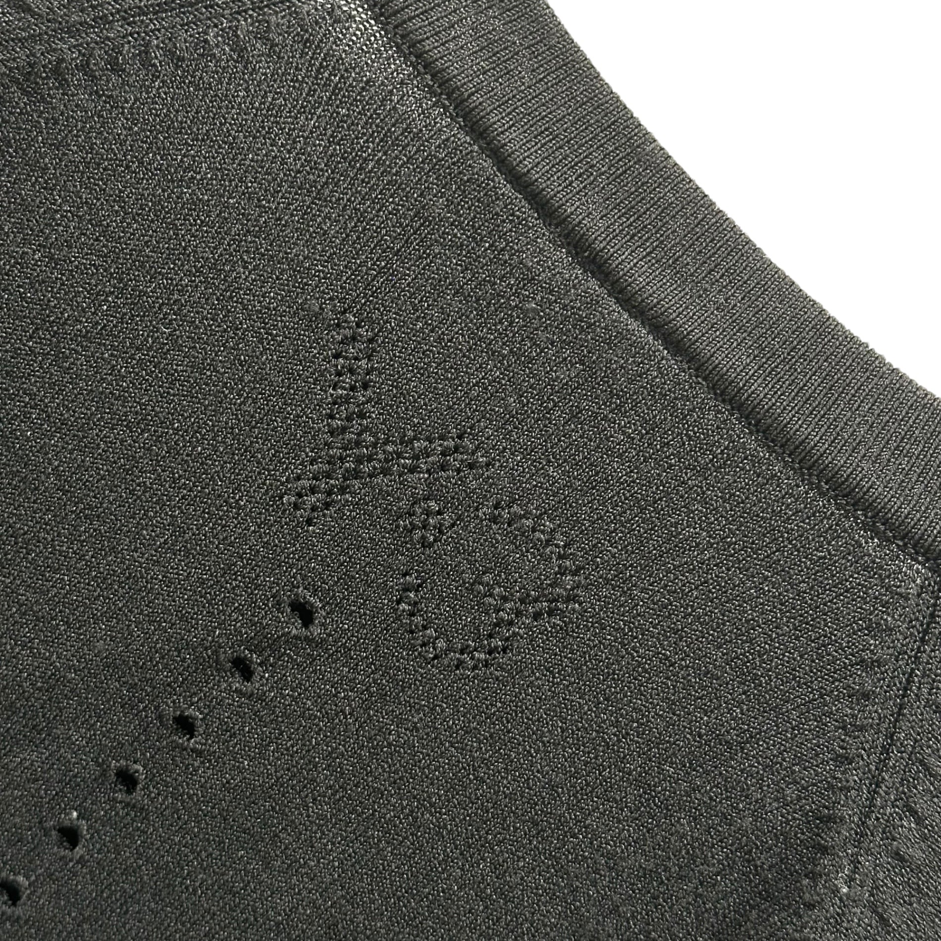 Y-3(ワイスリー) INGESAN KNIT CUT OUT TEE インゲサン ニット カットアウト 長袖 Tシャツ IJ9783 S ブラック