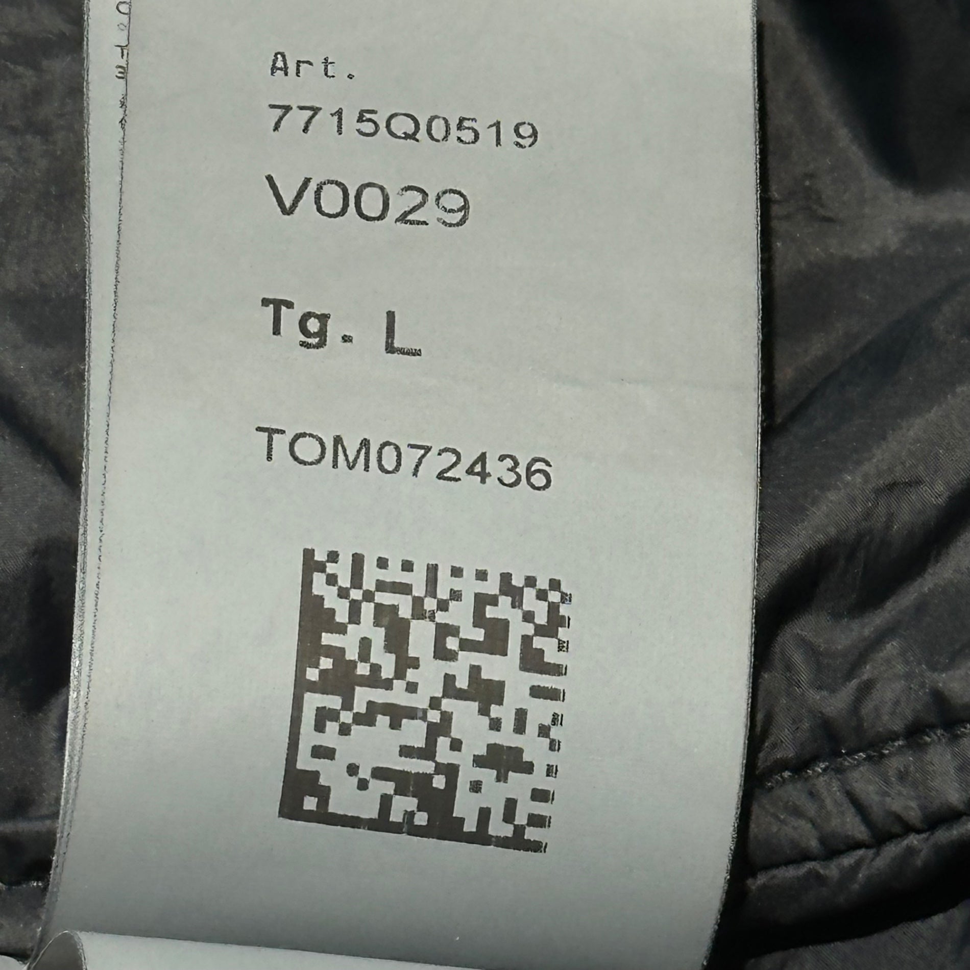 STONE ISLAND(ストーンアイランド) 22AW NYLON METAL IN ECONYL REGENERATED NYLON WITH PRIMALOFT TC ナイロン メタル ジップアップ ジャケット 7715Q0519 L ブラック ブルゾン
