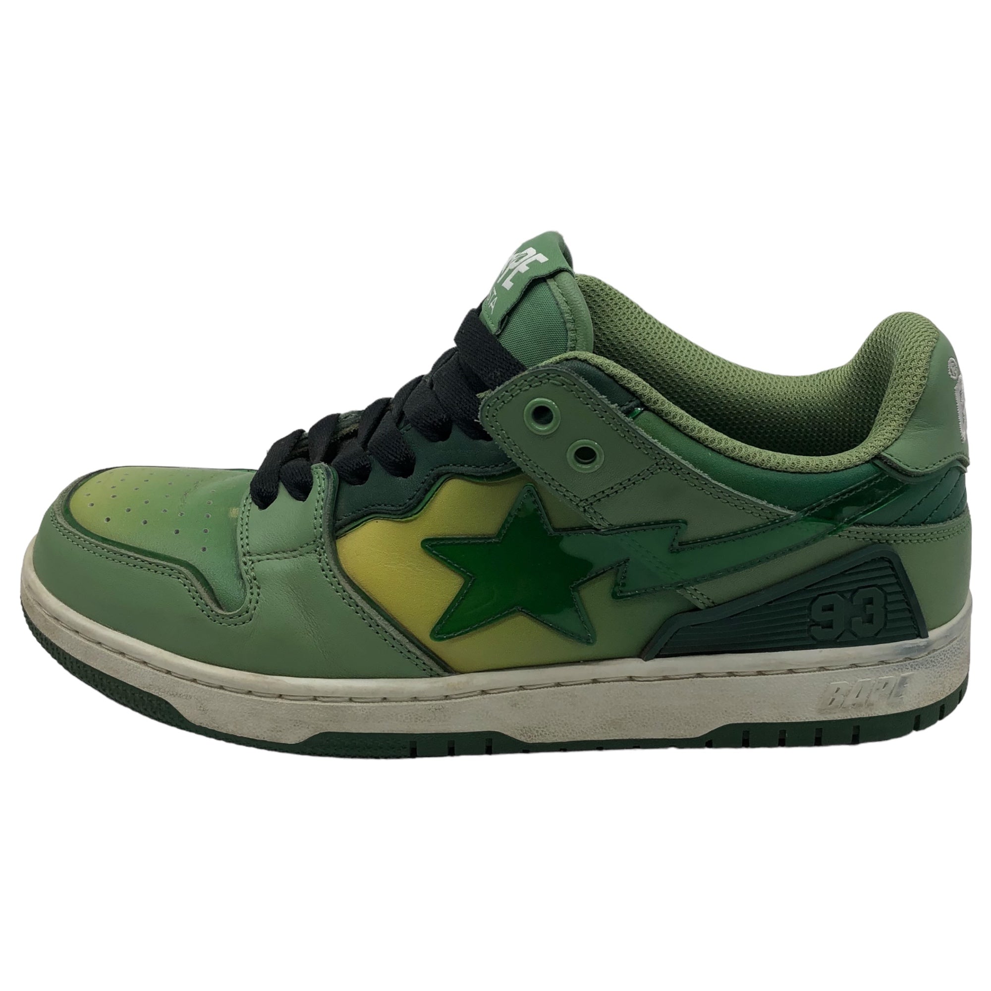 A BATHING APE(アベイシングエイプ) BAPE SK8 STA #5 'GREEN GRADIENT' ベイプ スケート スタ