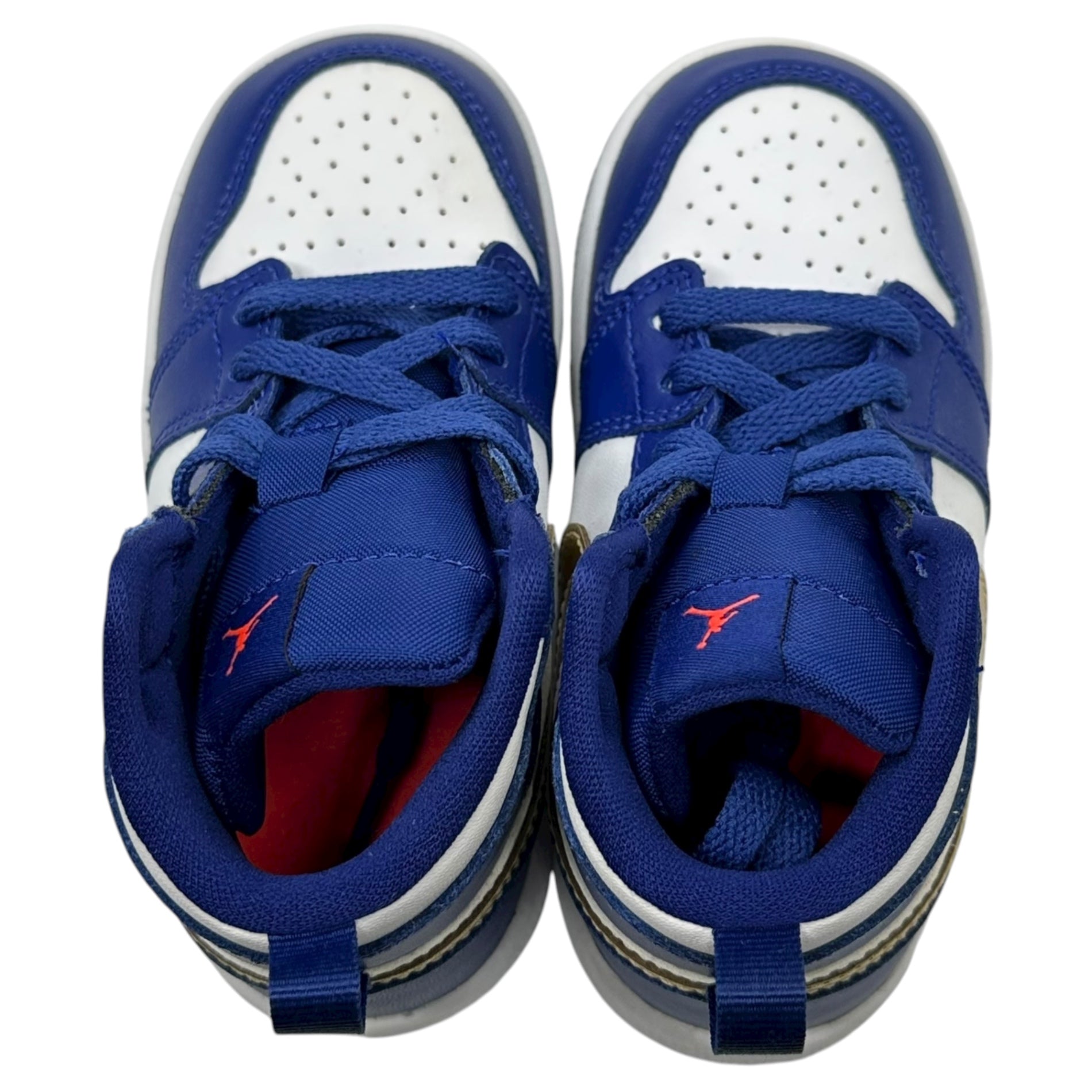 NIKE(ナイキ) 2016 Jordan 1 Retro High BT ジョーダン 1 レトロ ハイ 705304-406 US 7C(13cm) ブルー×ホワイト キッズ スニーカー