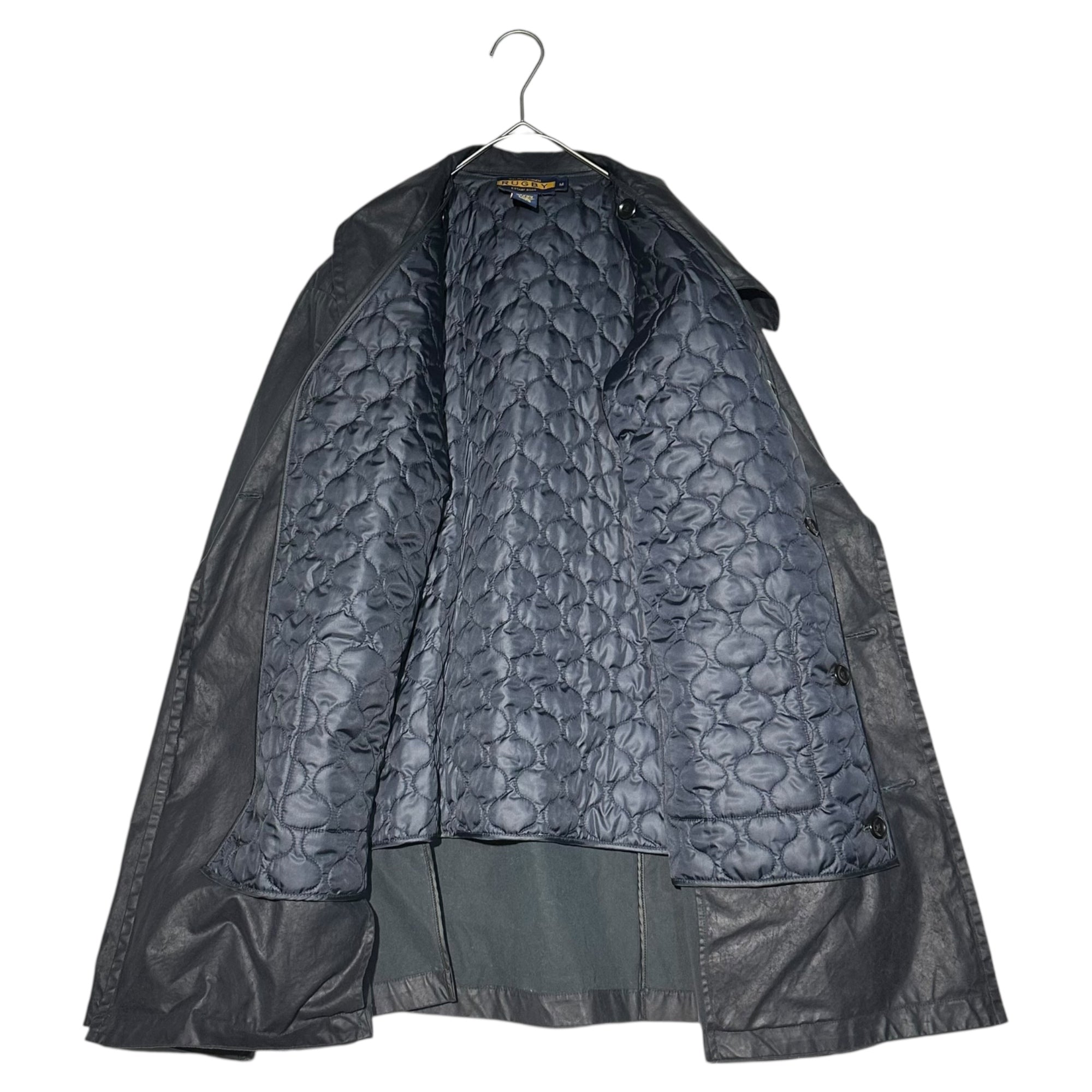 RALPH LAUREN RUGBY(ラルフローレンラグビー) Oiled Cotton Double Coat オイルドコットン ダブル コート M ネイビー