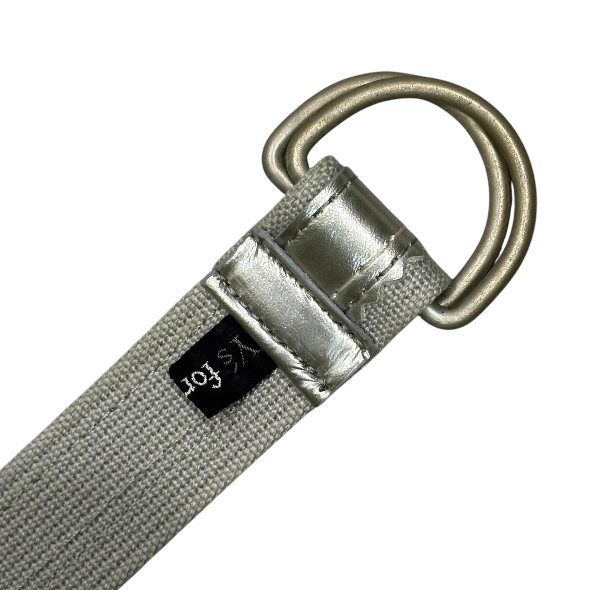 Y's for living(ワイズフォーリビング) Double-Ring Belt ダブル リング ベルト シルバー