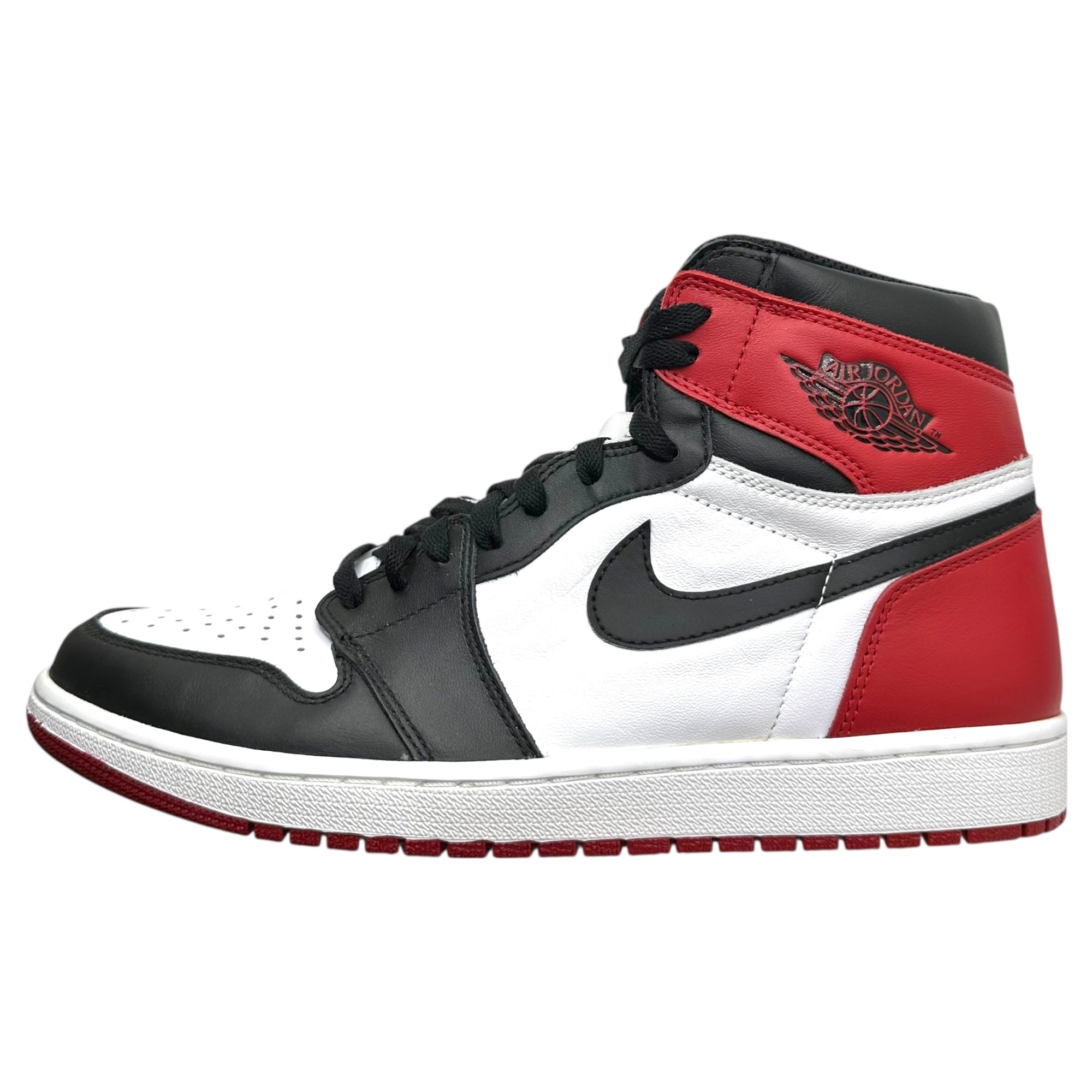 NIKE(ナイキ) Air Jordan 1 Retro High OG エア ジョーダン 1 レトロ つま黒 555088-125 30cm ホワイト×レッド×レッド ハイカット スニーカー