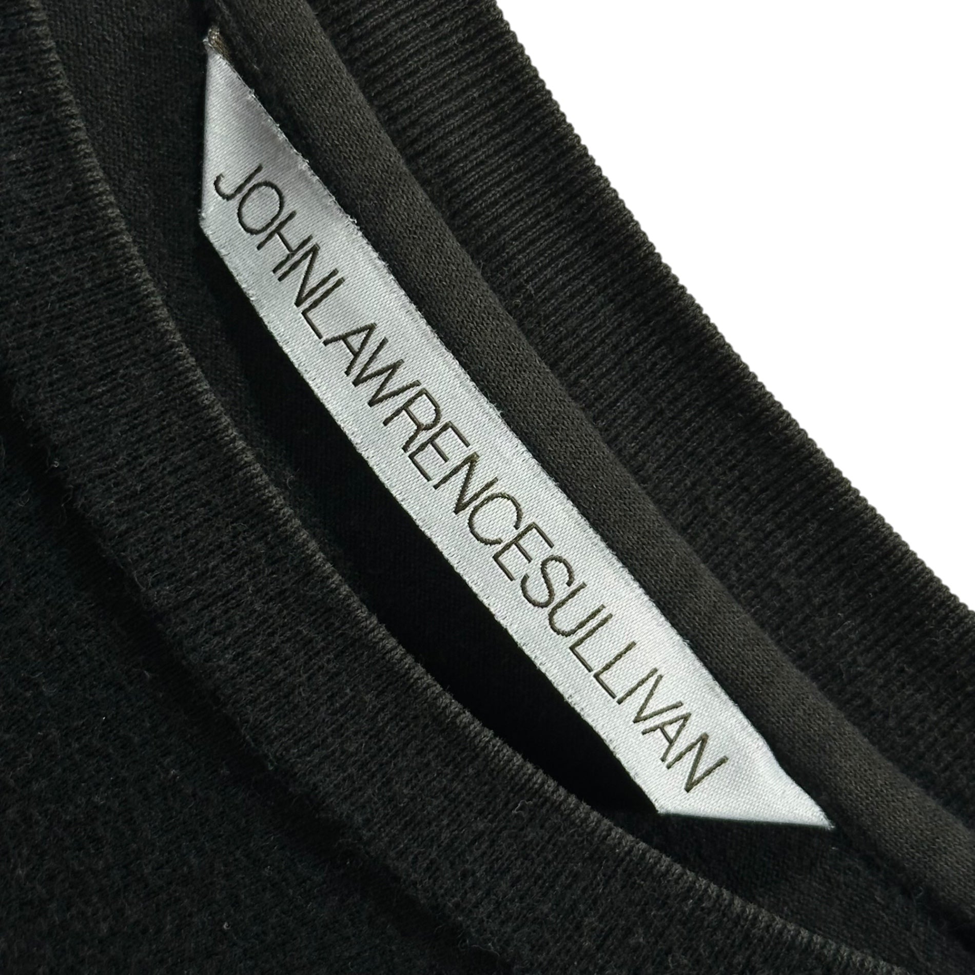 JOHN LAWRENCE SULLIVAN(ジョンローレンスサリバン) SURRENDER Print T-Shir スレンダー プリント Tシャツ 5A014'16-31 S ブラック
