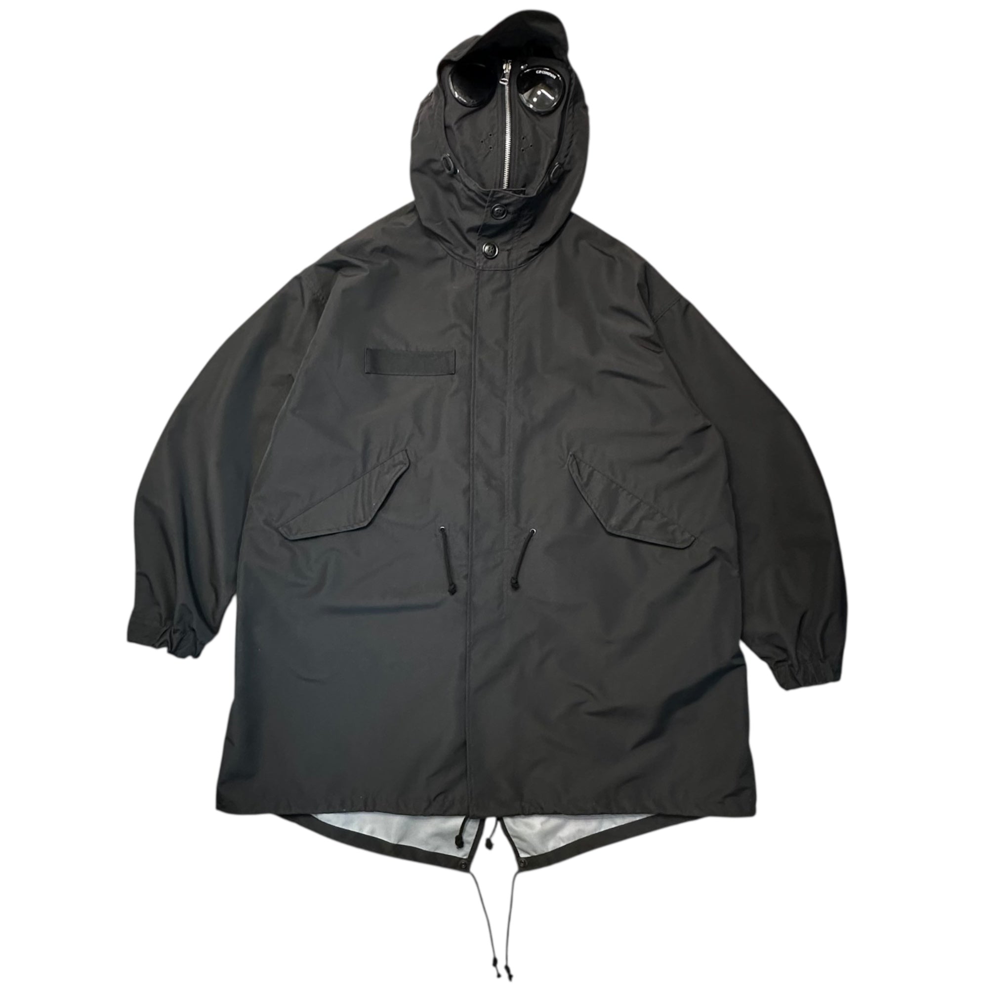 eye JUNYA WATANABE MAN × C.P.COMPANY(アイ ジュンヤワタナベマン × シーピーカンパニー) 24SS Goggles Hooded Mountain Blouson ゴーグル フーデッド マウンテン ブルゾン WM-C904 M ブラック AD2023