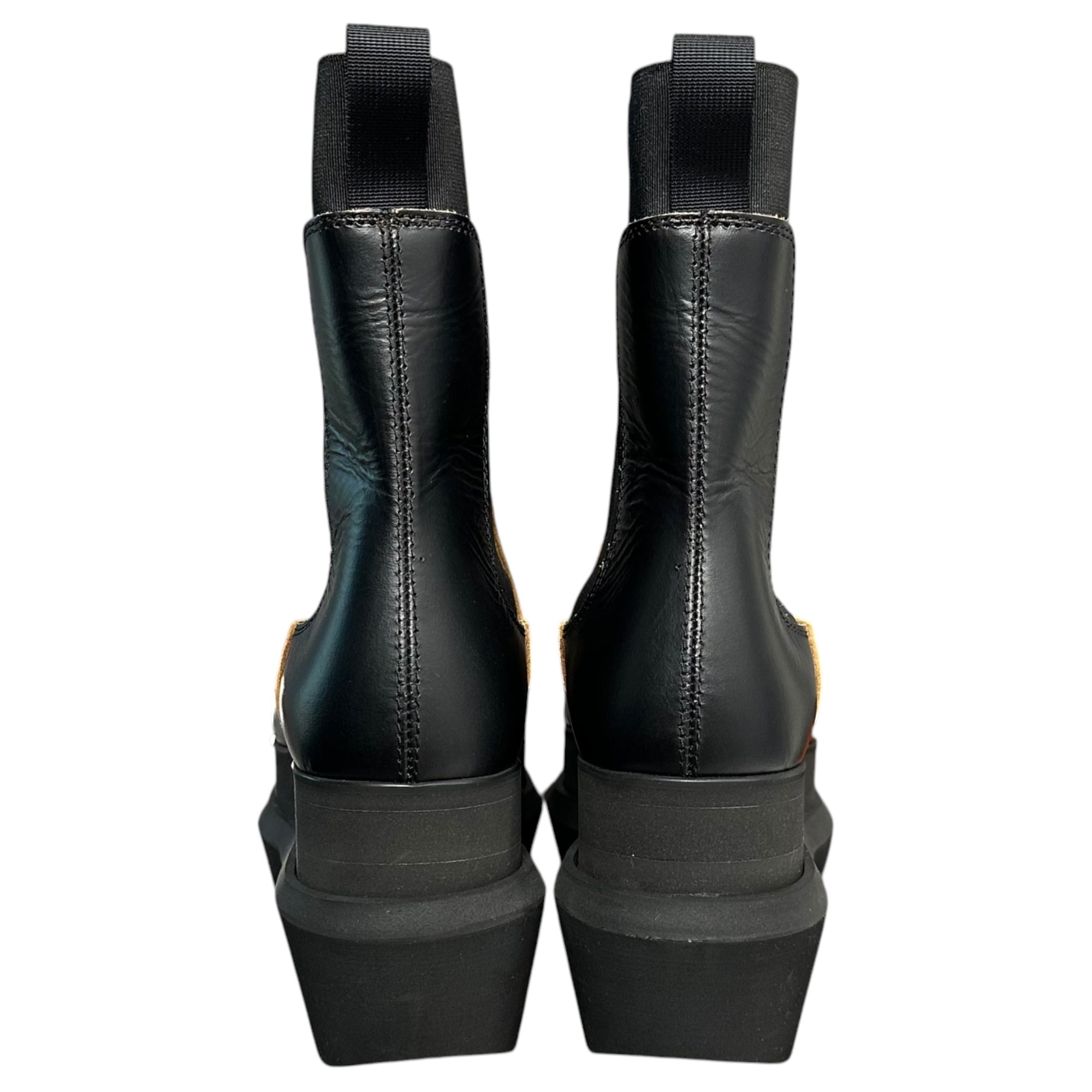 sacai(サカイ) Chelsea Boots 厚底 チェルシー ブーツ SCW-257 39 ブラック サイドゴア
