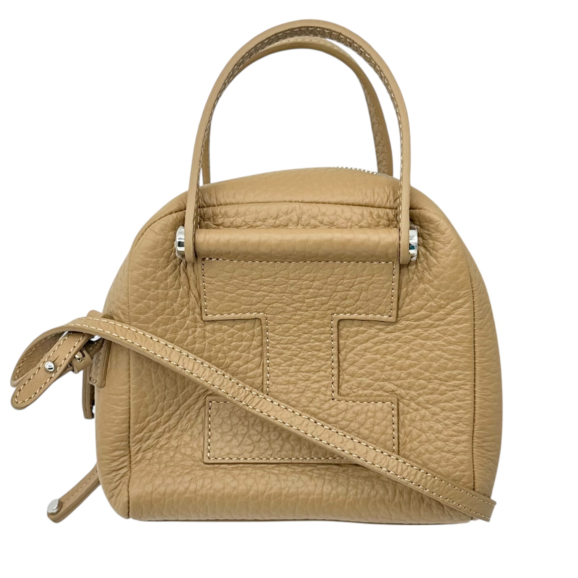 IACUCCI(イアクッチ) 「CUPOLA」 ALCE Leather 2-Way Shoulder Bag クーポラ アルチェ レザー 2ウェイ ショルダー バッグ IAC1042412A0001 FREE キャメルブラウン