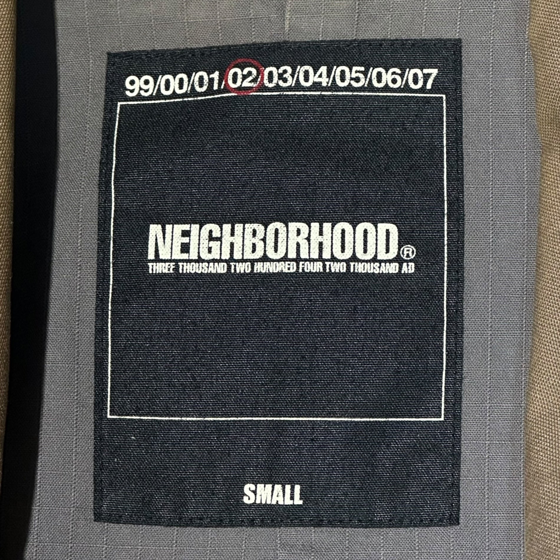 NEIGHBORHOOD(ネイバーフッド) 02SS Archive Cotton Rider Jacket アーカイブ コットン ライダース ジャケット S カーキ