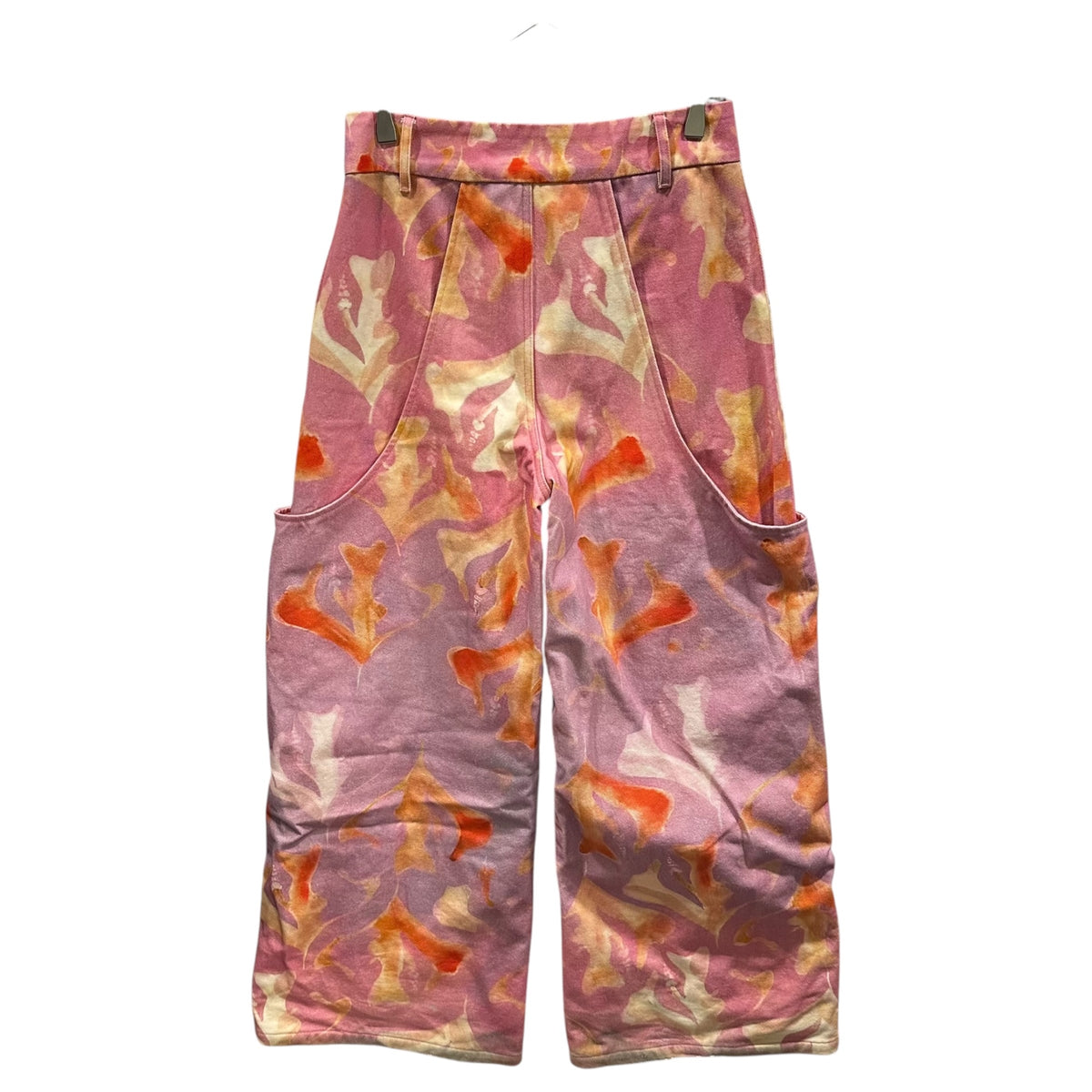 CALYX(カリクス) CARPENTER PANTS カーペンター パンツ CAL25SS-PT004 S グリーン×ピンク 参考定価86,900円(税込)