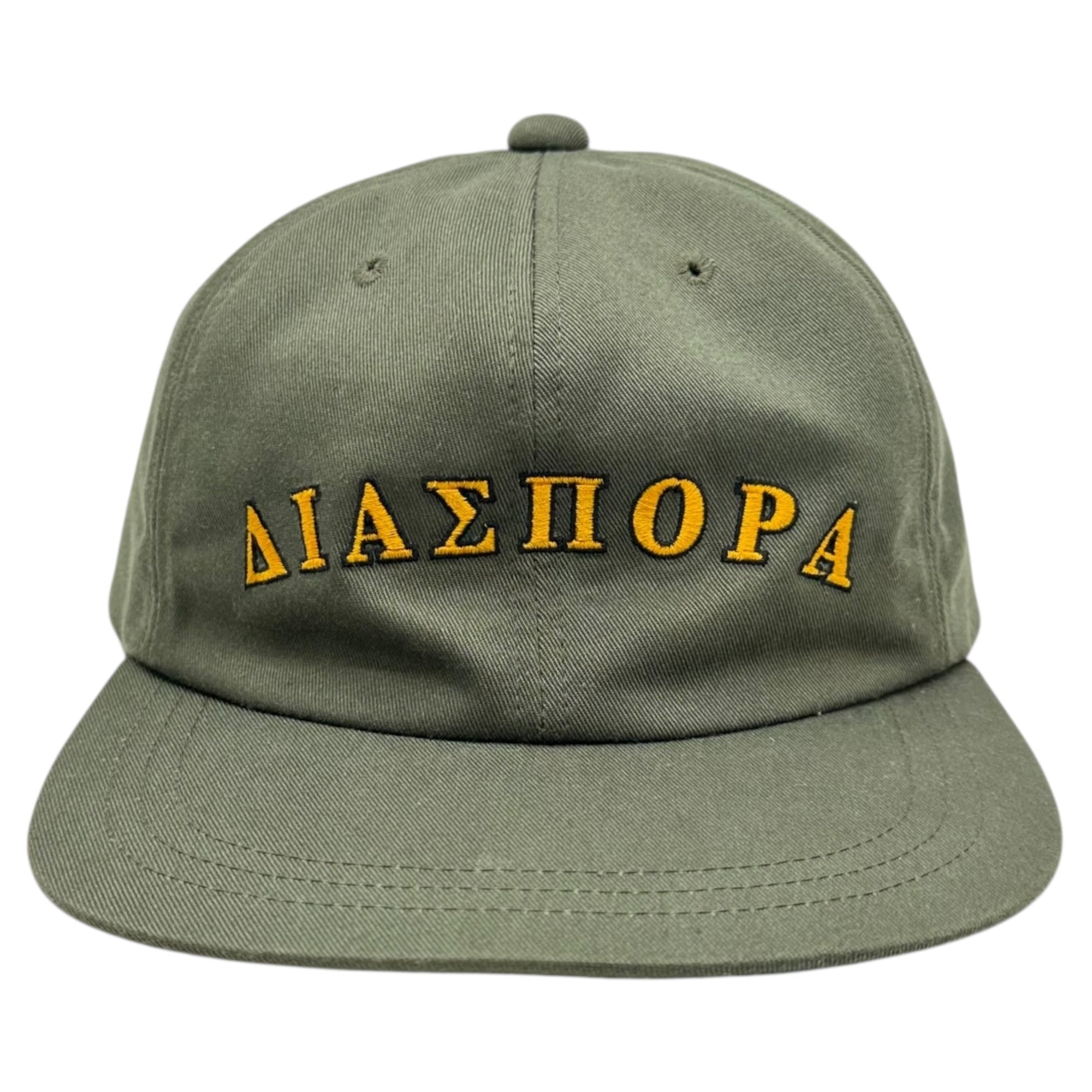 Diaspora Skateboards(ディアスポラ スケートボーダーズ) LOGO CAP ロゴ キャップ 23SS-DSP-HG03 カーキ