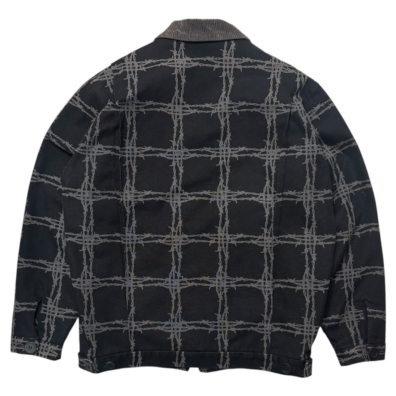 UNDERCOVER(アンダーカバー) 96AW WIRE Period Barbed Wire Print Duck
