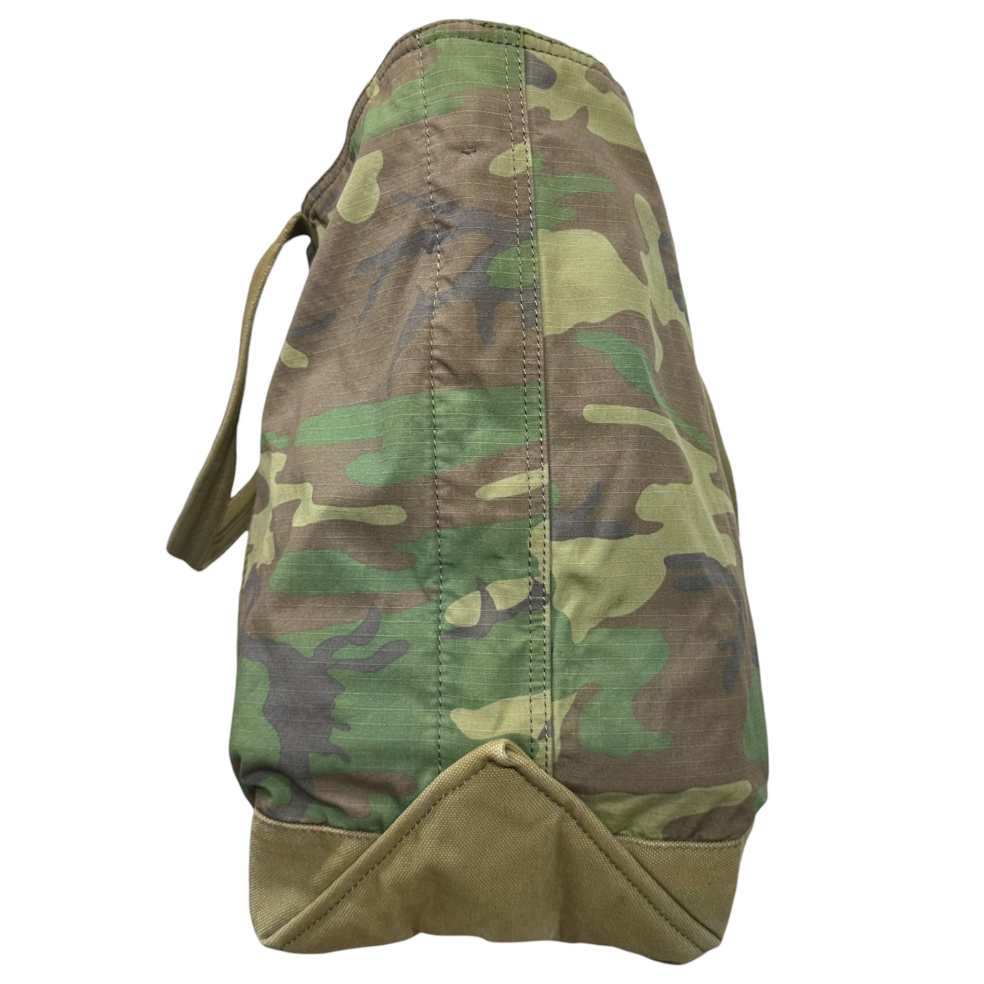 DENIM & SUPPLY RALPH LAUREN(デニム&サプライラルフローレン) Camouflage Ripstop Big Tote Bag カモフラ リップストップ ビッグ トート バッグ カーキ