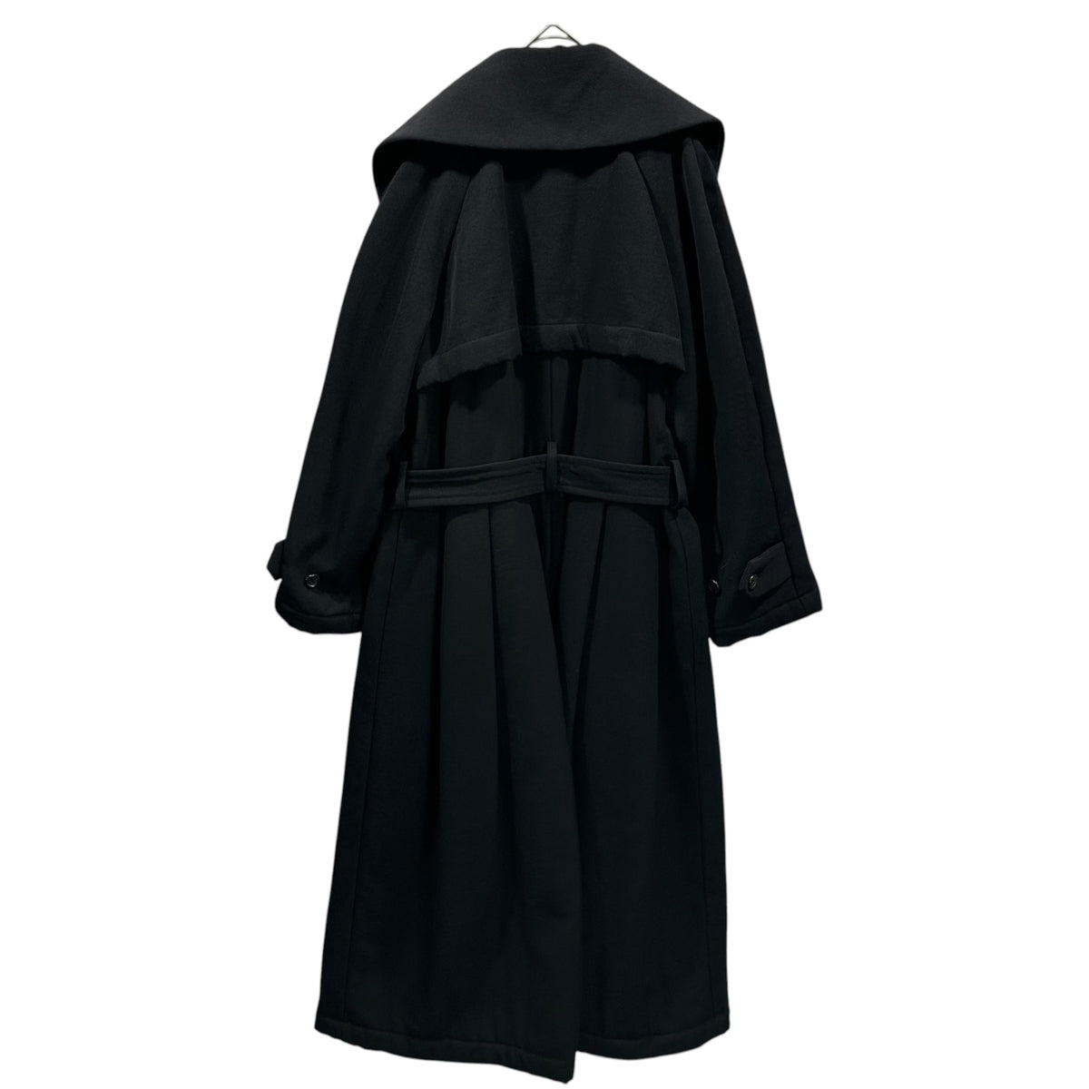 tricot COMME des GARCONS(トリココムデギャルソン) 1996AW Padded belted maxi coat 中綿 ベルテッド マキシ コート TC-080030 表記無(FREE) ブラック AD1997 90's 90年代 ロング