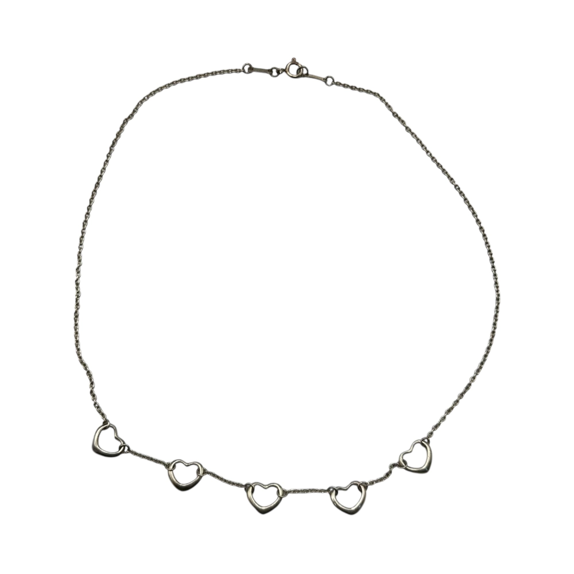 TIFFANY & CO.(ティファニー) Elsa Peretti 5-Link Open Heart