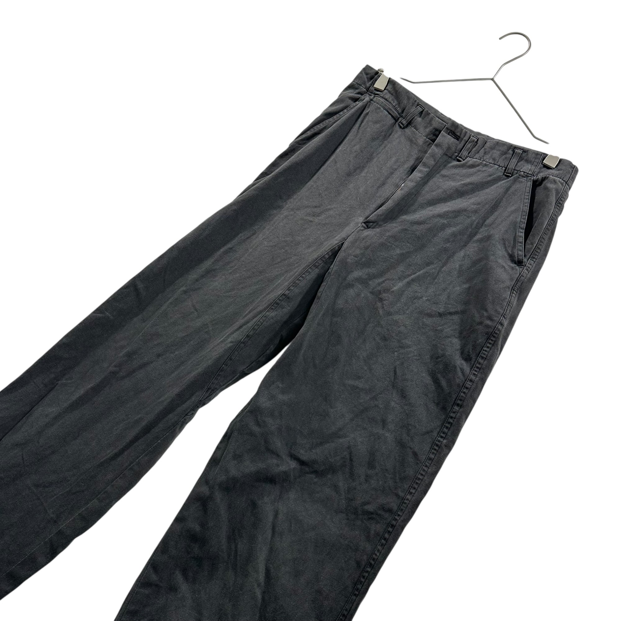 AD2023 CDG DEUX エステルブラック パッチワークパンツ COMME des GARCONS HOMME DEUX / コムデギャルソン オムドゥ AD2023 DM