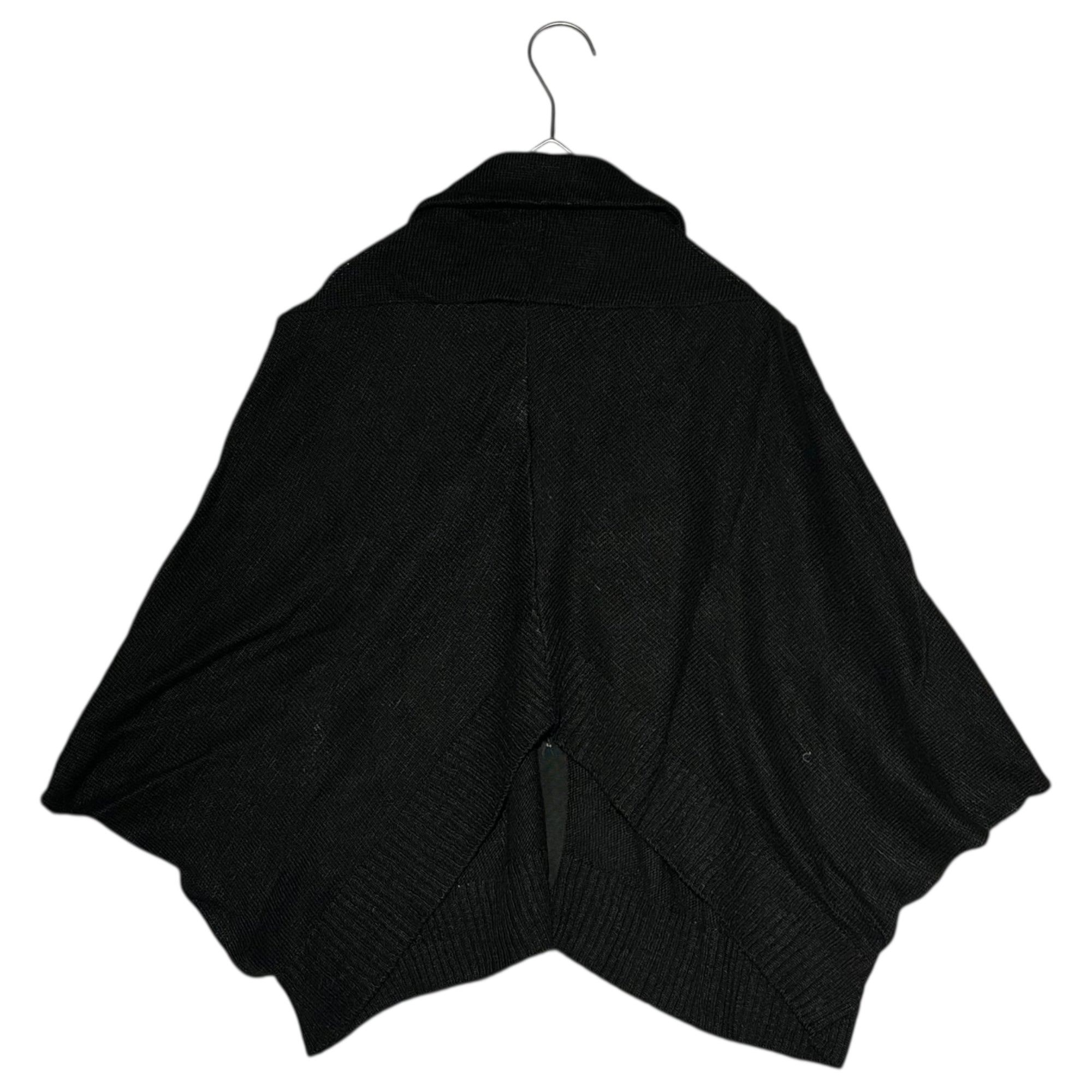 tricot COMME des GARCONS(トリココムデギャルソン) 99SS Round-Neck Linen Sleeveless Knit Shirt Blouse 丸襟 リネン ノースリーブ ニット シャツ ブラウス TN-020070 表記無(M程度) ブラック