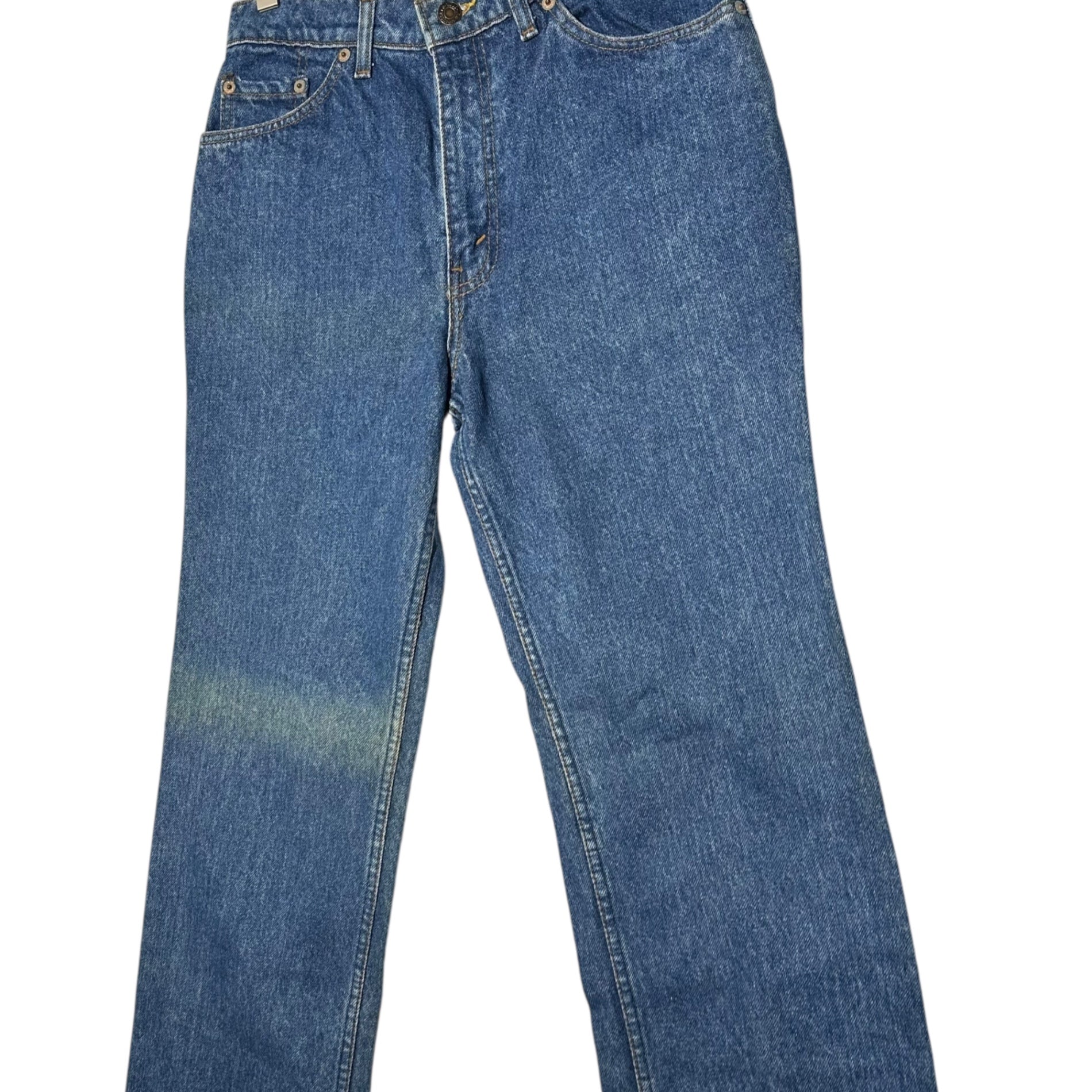 Levi's(リーバイス) 90's 505 Straight denim pants ストレート デニム パンツ 505-02SW W32 L34 インディゴ フラッシャー付 デッドストック 1991年製 裏ボタン359