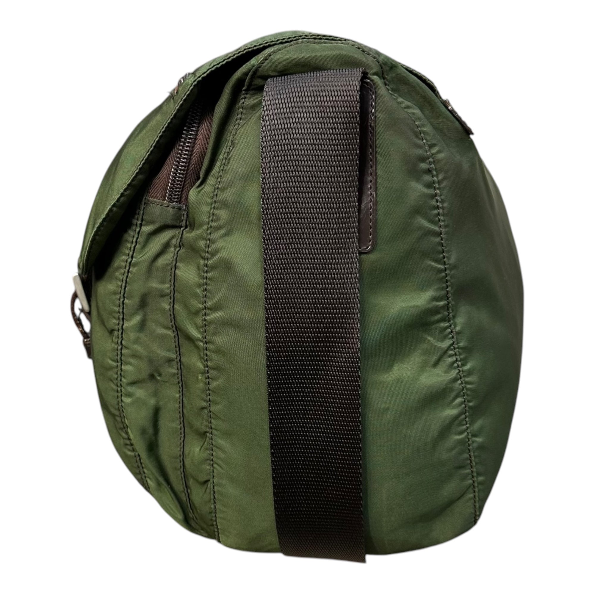 PRADA(プラダ) Nylon Messenger Bag ナイロン メッセンジャー バッグ カーキ