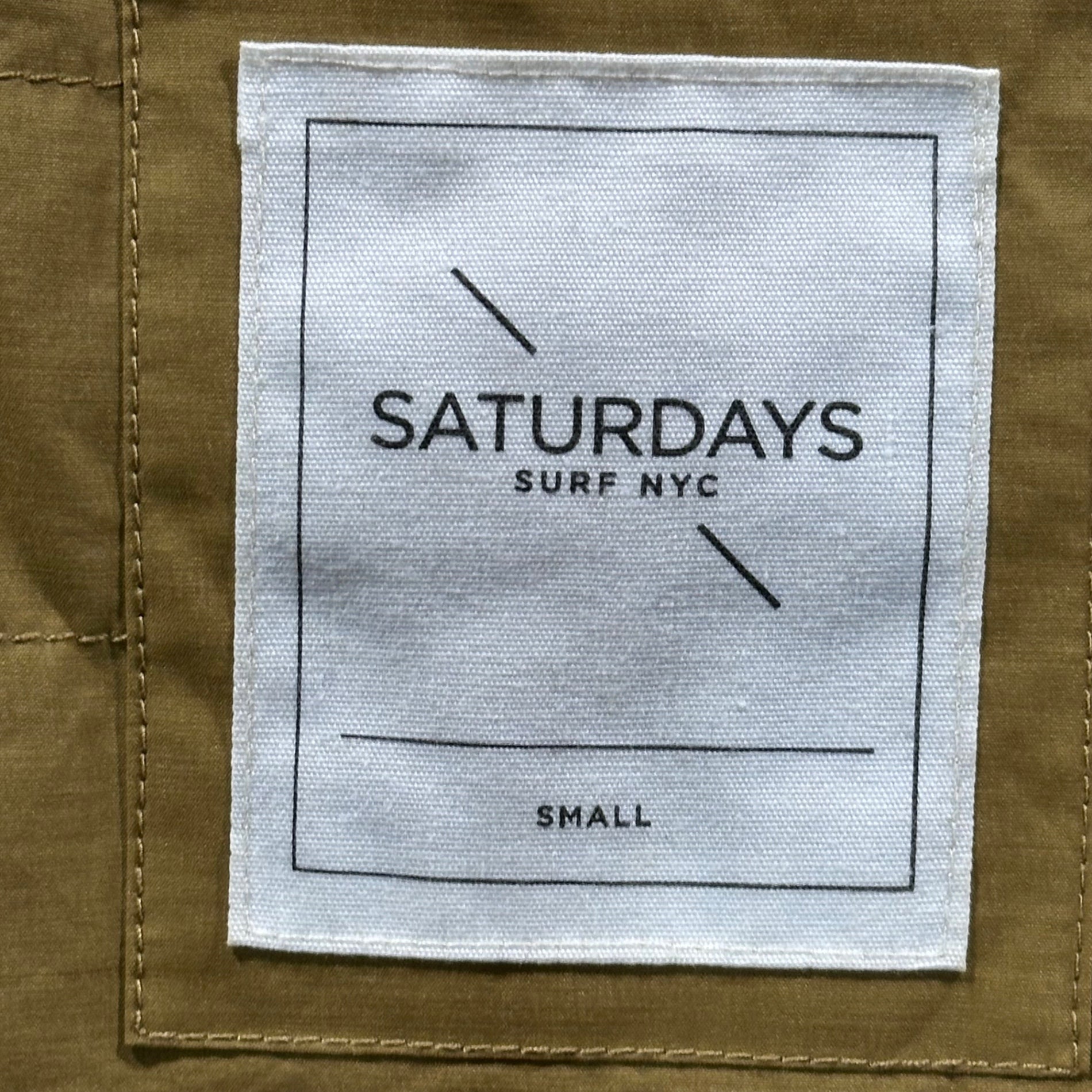 SATURDAYS SURF NYC(サタデーズサーフ) Quilted Down Vest キルティング ダウン ベスト BBJ-6500-B S マスタード