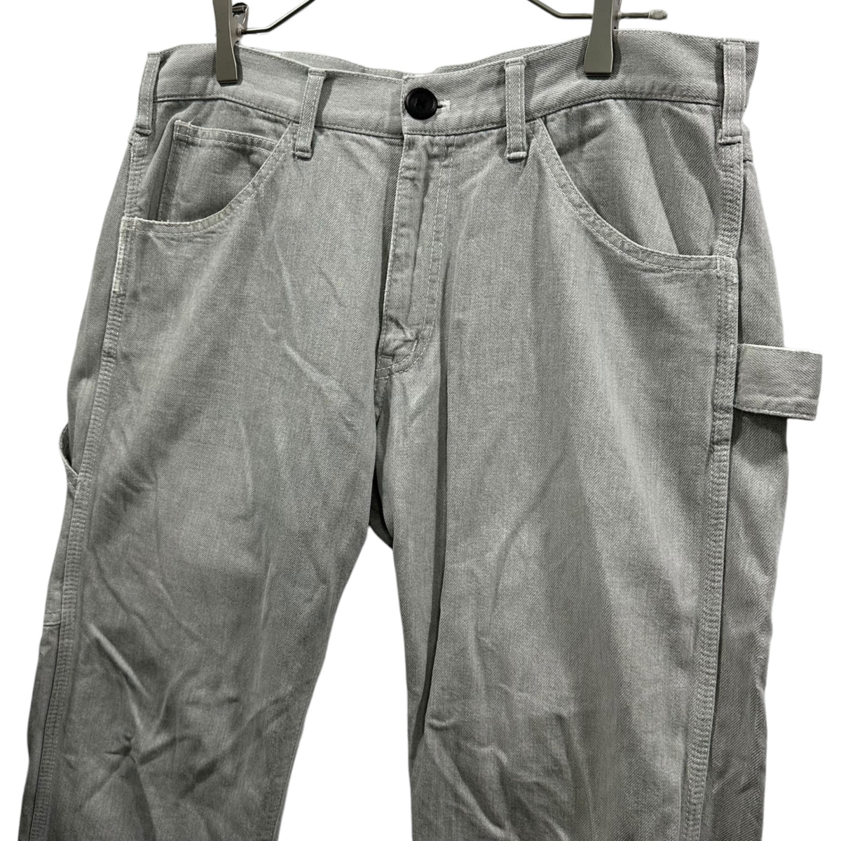 COMME des GARCONS HOMME(コムデギャルソンオム) Cotton Painter Denim Pants コットン ペインター デニム パンツ 表記消(M程度) ライトグレー