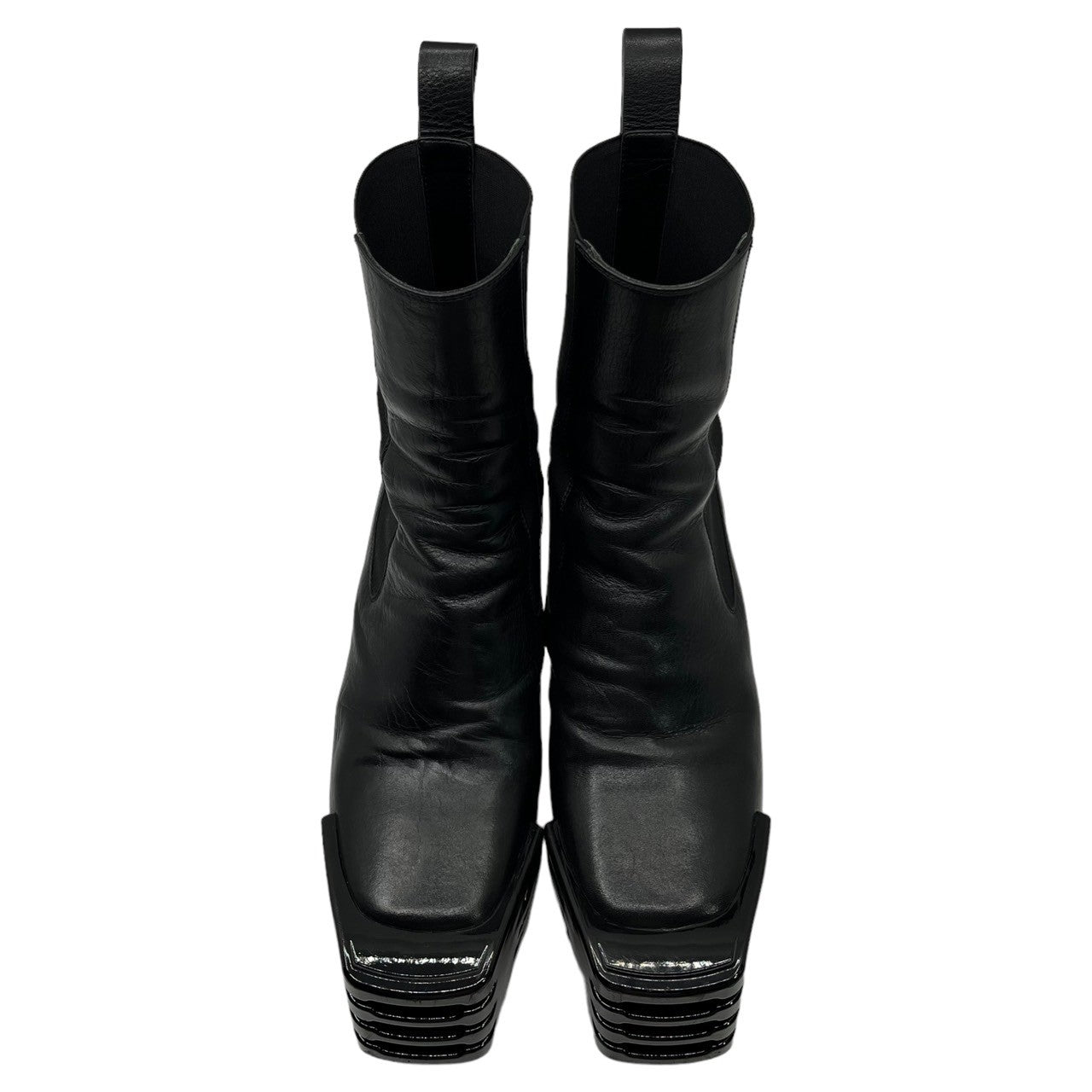 Rick Owens(リックオウエンス) 21SS GRILL KISS BOOTS グリル キスブーツ RU21S6829 42 ブラック×クリア 箱付