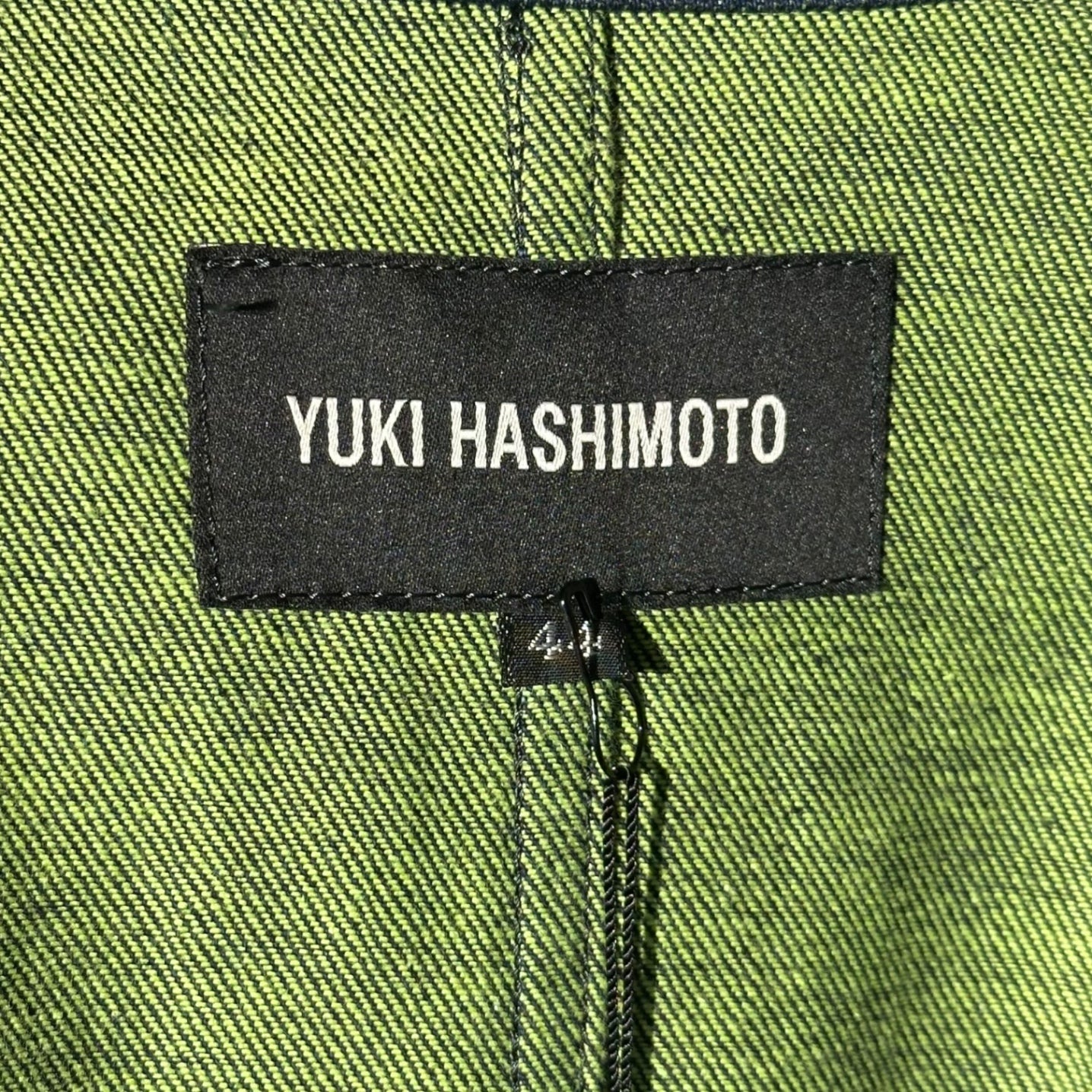 YUKI HASHIMOTO(ユウキハシモト) 20SS WORK JACKET デニム ワーク ジャケット 201-01-0301D 44(XS~S) インディゴ