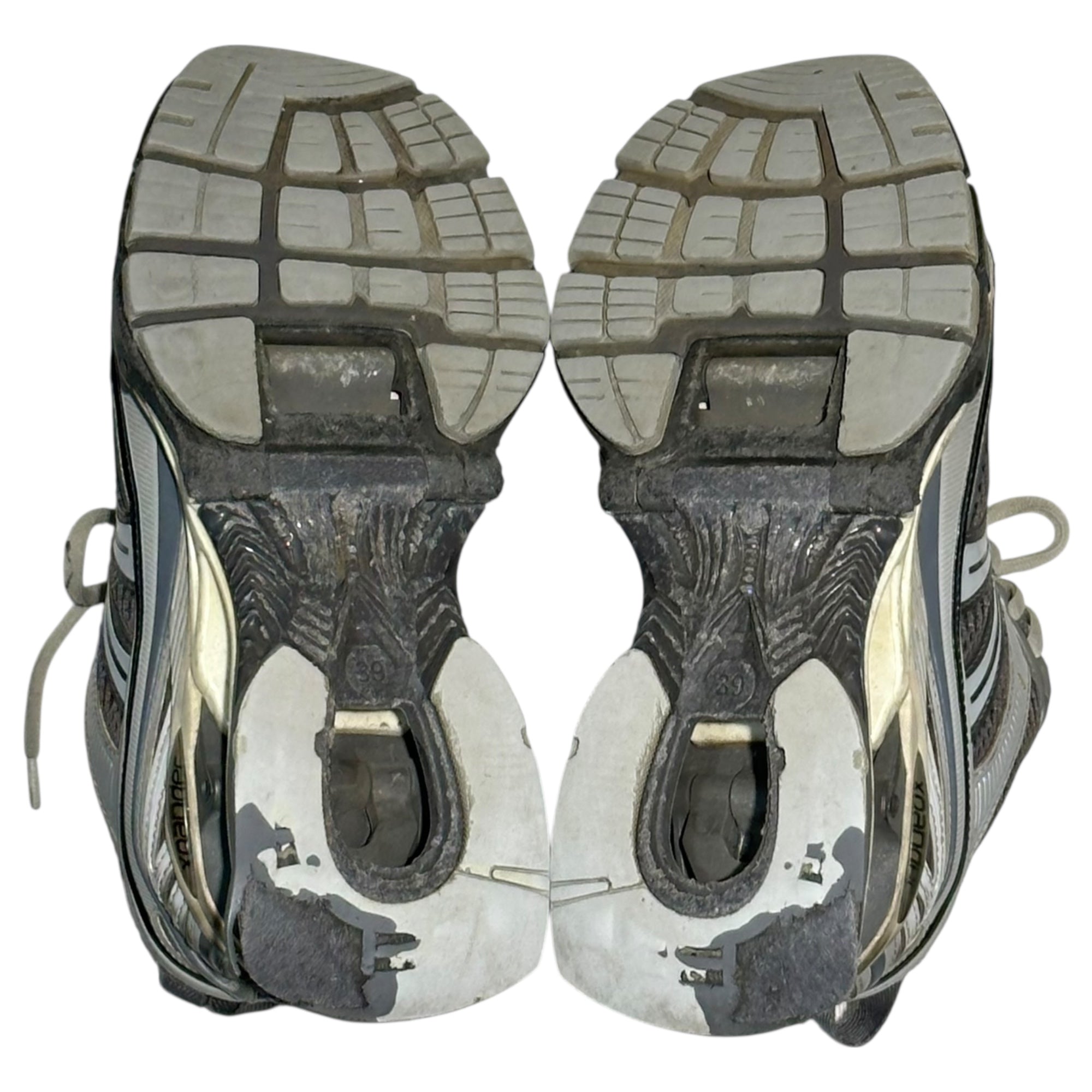 BALENCIAGA(バレンシアガ) X-PANDER エクスパンダー ローカット スニーカー 653871 26cm グレー ユーズド加工