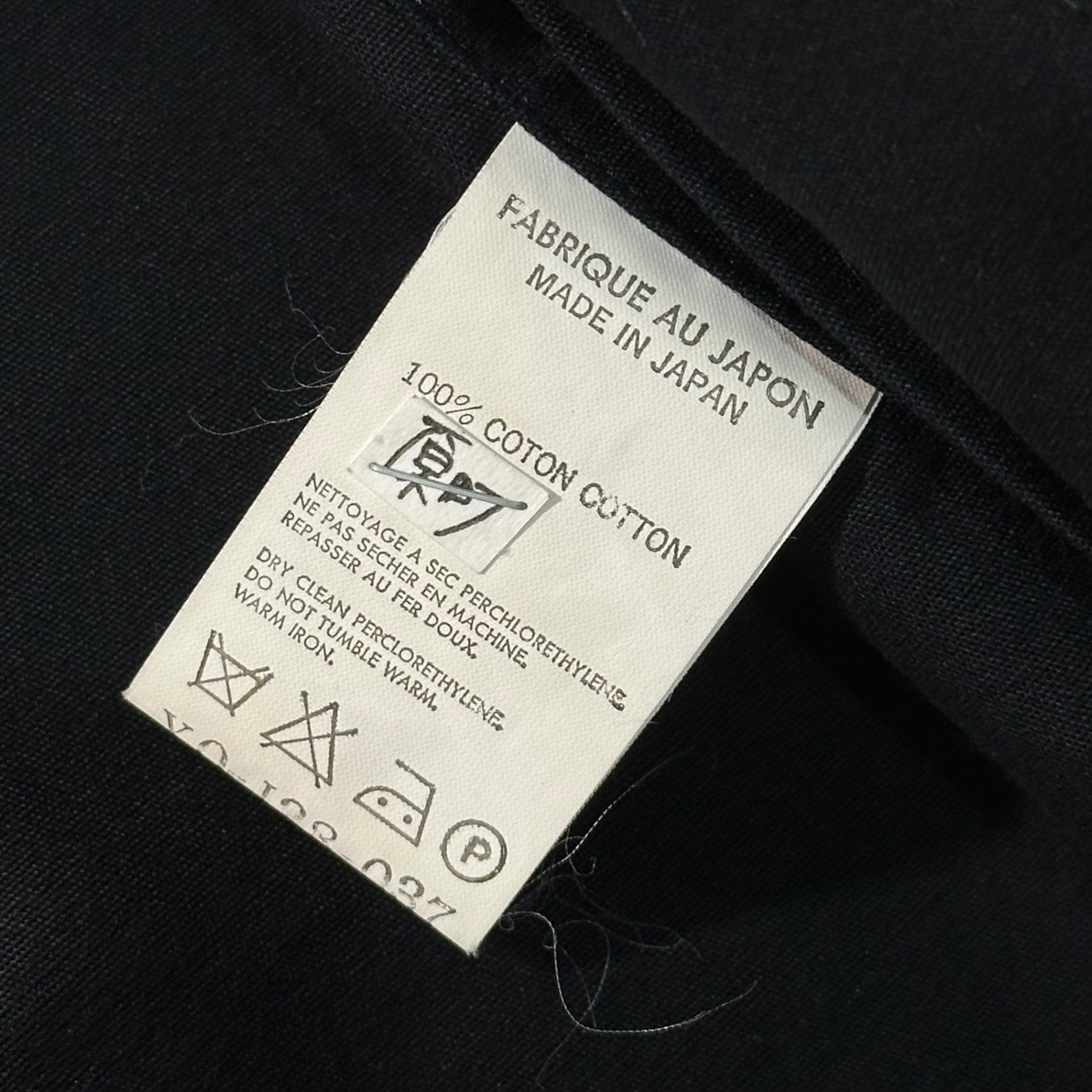 Y's(ワイズ) 4B Cotton Casual Jacket 4ボタン コットン カジュアル ジャケット YO-J28-037 3(L程度) ブラック