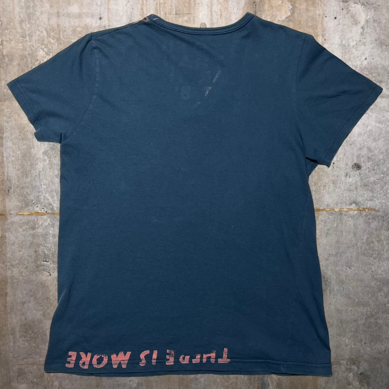 Martin Margiela(マルタンマルジェラ) 2002SS MISS DEANNA期 AIDS T-shirt/エイズTシャツ S ネイビー 初期/ここのえタグ