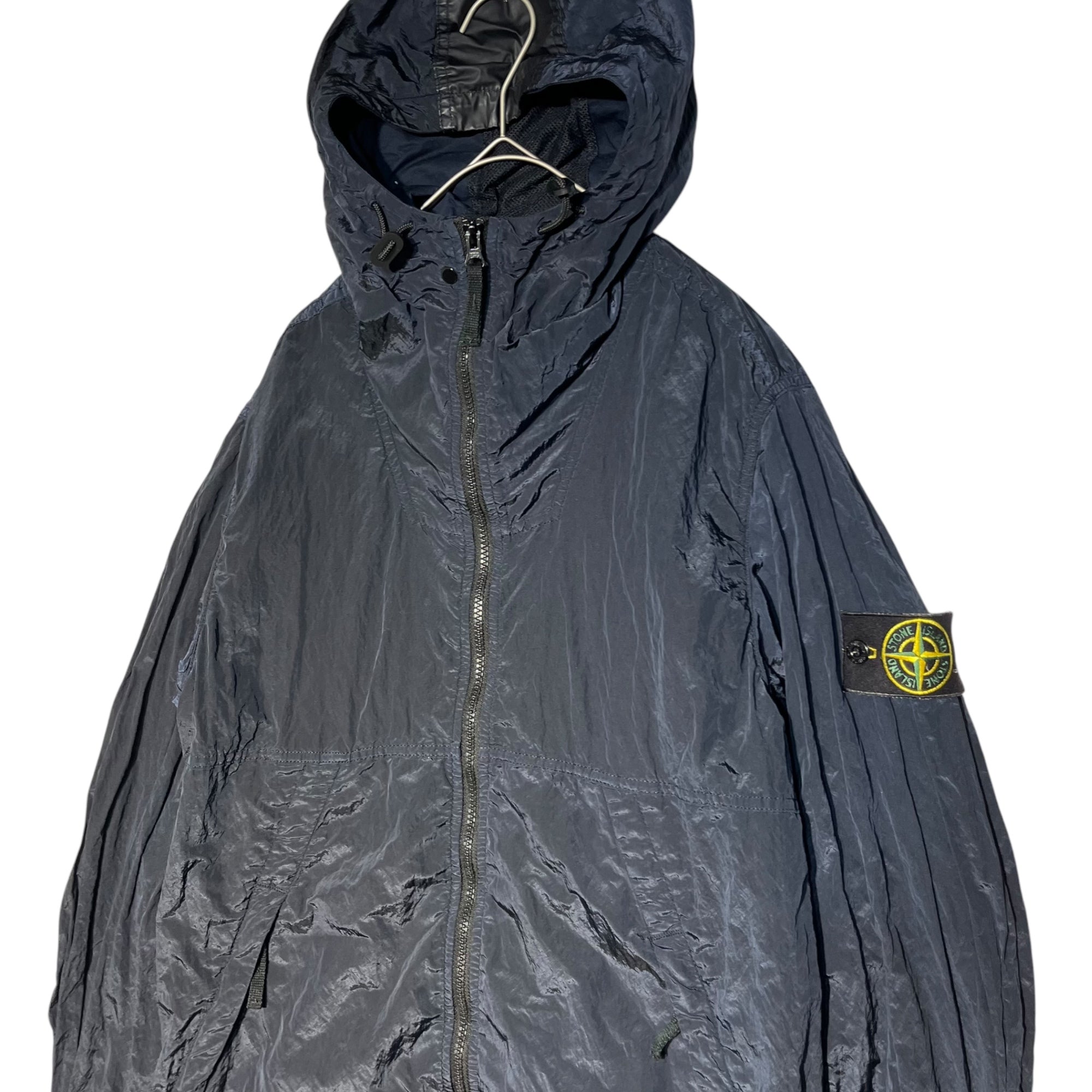 STONE ISLAND(ストーンアイランド) 15SS NYLON METAL JACKET ナイロン メタル ジャケット 62154P844 M ネイビー ジップアップ パーカー マウンテンパーカー