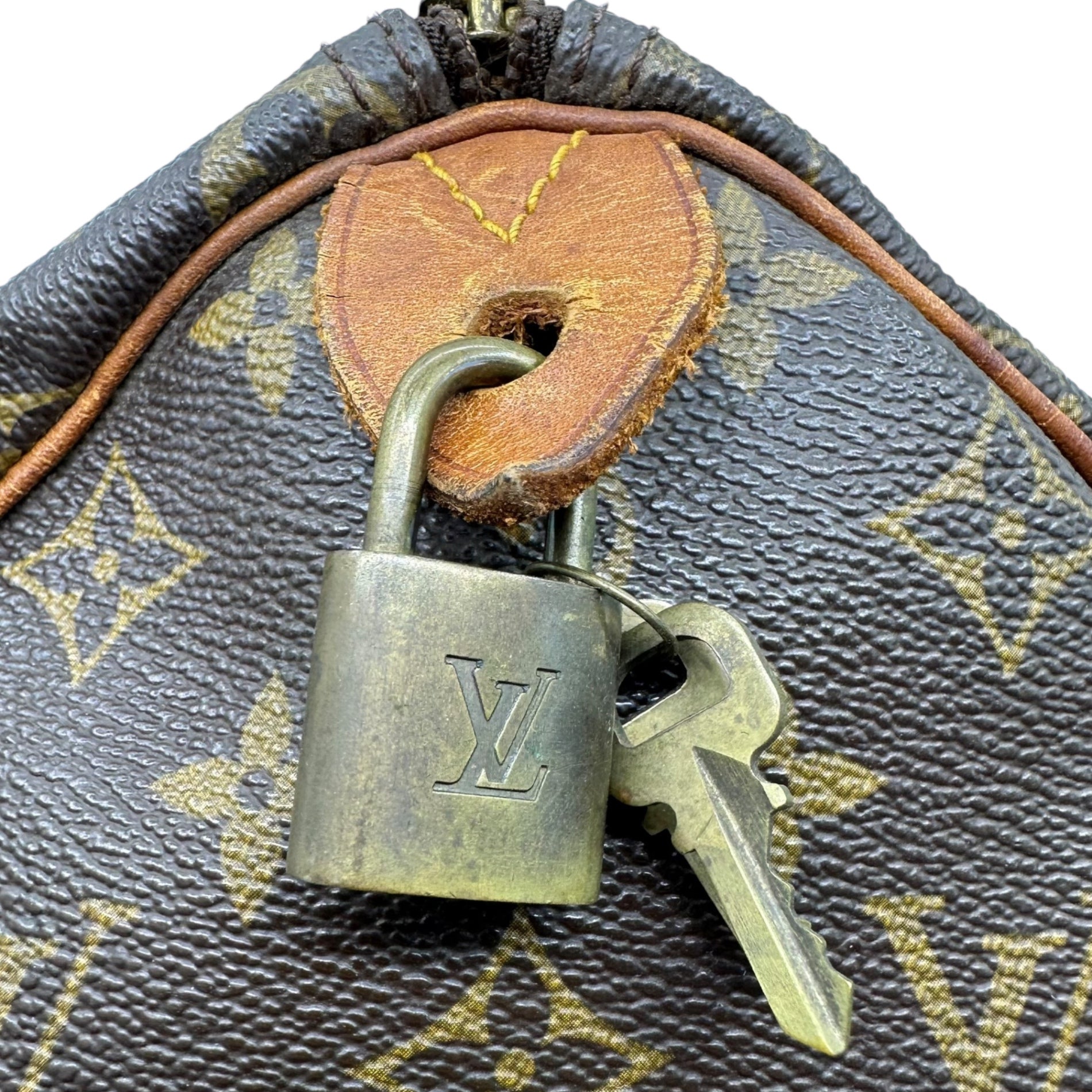 LOUIS VUITTON(ルイヴィトン) 80's USA made Speedy 30 スピーディ 30 モノグラム 30 ブラウン 874FC 80年代 1987年製造 ヴィンテージ ミニ ボストン バッグ ハンド