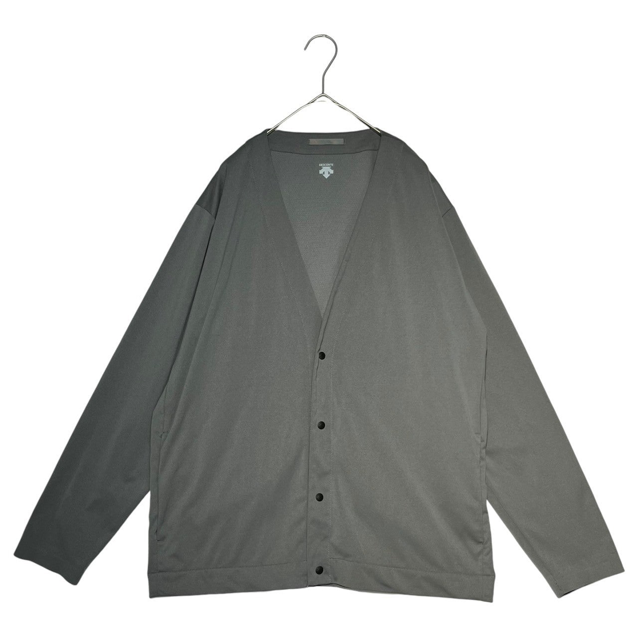 DESCENTE(デサント) Stretch Tech Cardigan ストレッチ テック カーディガン DX-C2116AP M グレー