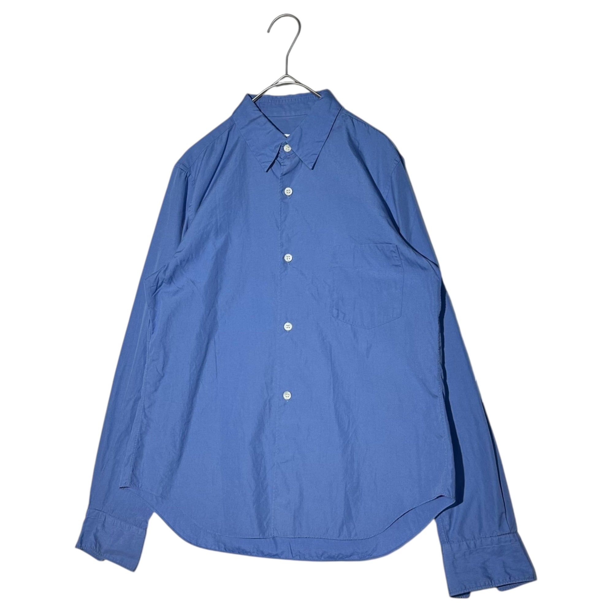 robe de chambre COMME des GARCONS(ローブドシャンブルコムデギャルソン) 99SS Cotton Regular Collar L/S Shirt コットン レギュラー カラー 長袖 シャツ RB-03003S S サックスブルー AD1998 90's 90年代
