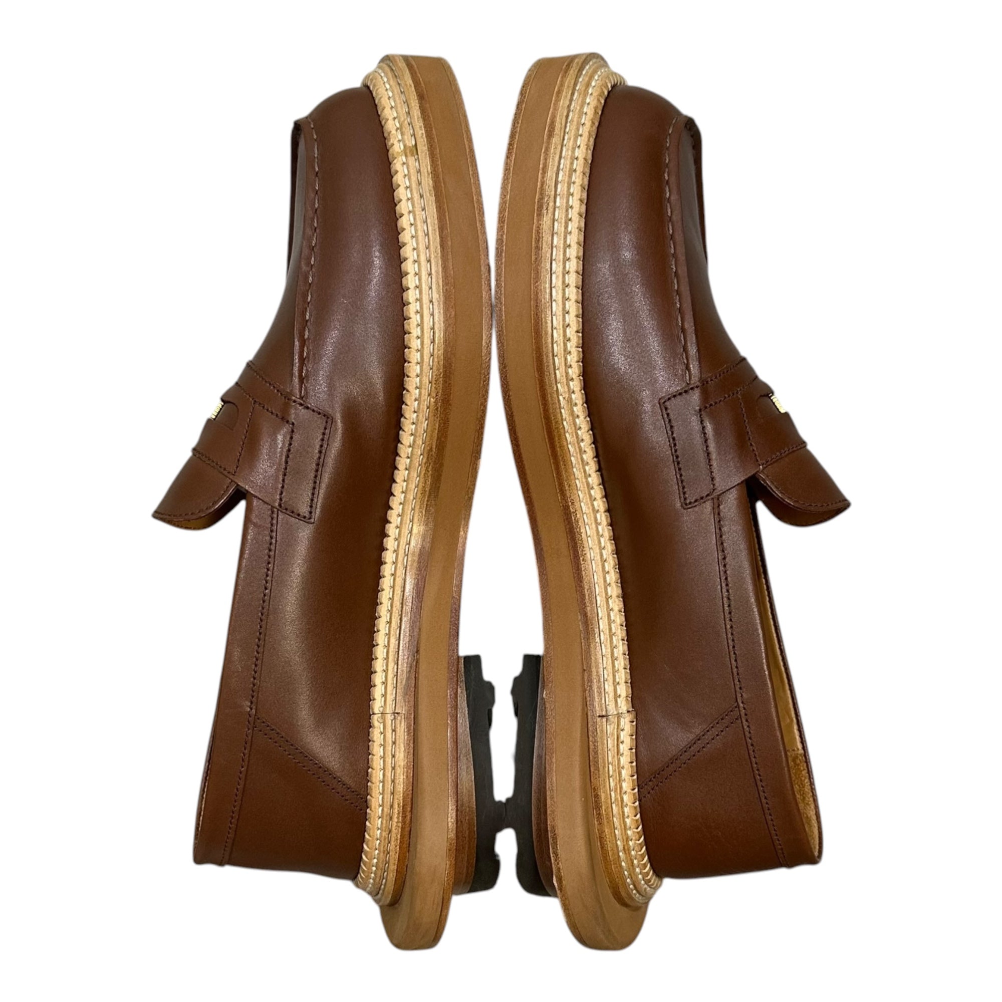 sacai×J.M.WESTON(サカイ×ジェイエムウエストン) 2025SS Loafer Mule 再構築 180 シグニチャー ローファー 1541GPK1460D 6 1/2(26cm程度) タン