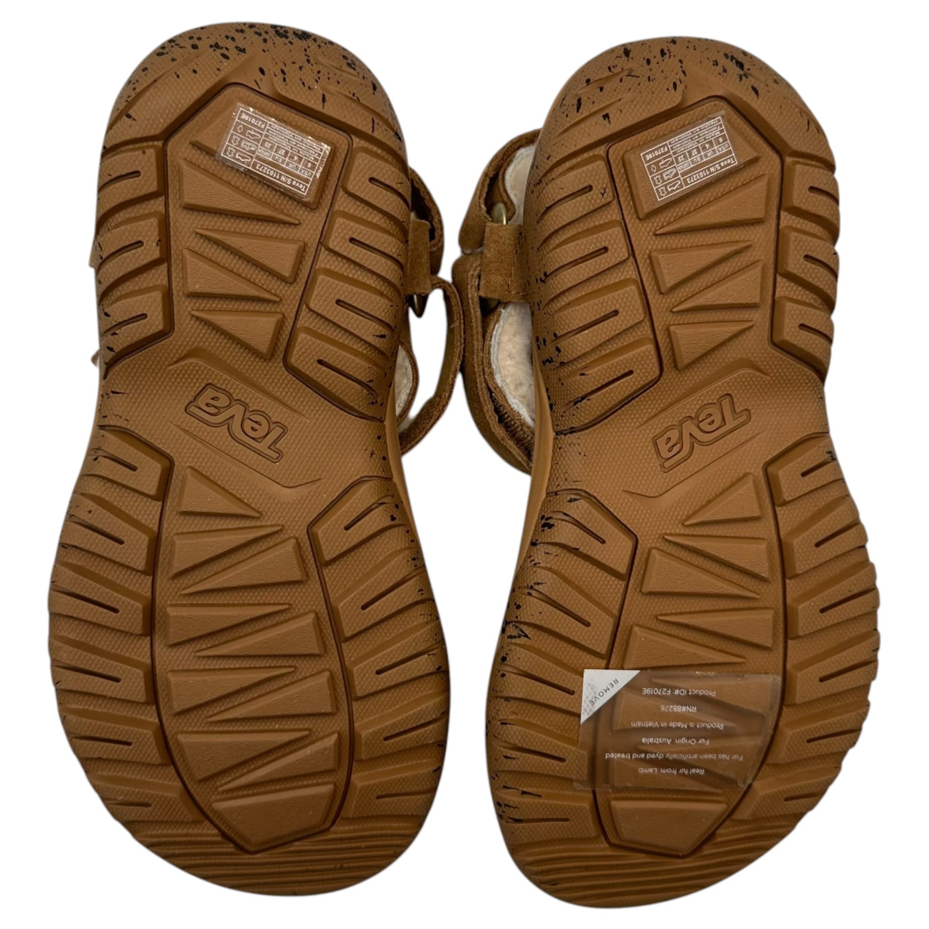 Teva(テバ) Boa Sports Sandals ボア スポーツ サンダル S/N 1103273 23cm ベージュ×アイボリー