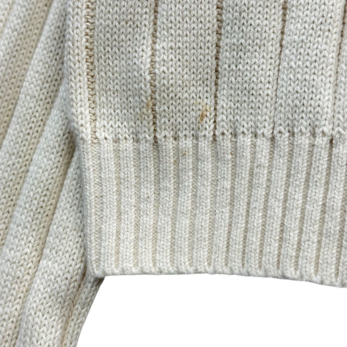 tricot COMME des GARCONS(トリココムデギャルソン) 1993SS Marble-Button Cotton Cardigan マーブル ボタン コットン カーディガン TN-020150 FREE アイボリー AD1992 90s アーカイブ