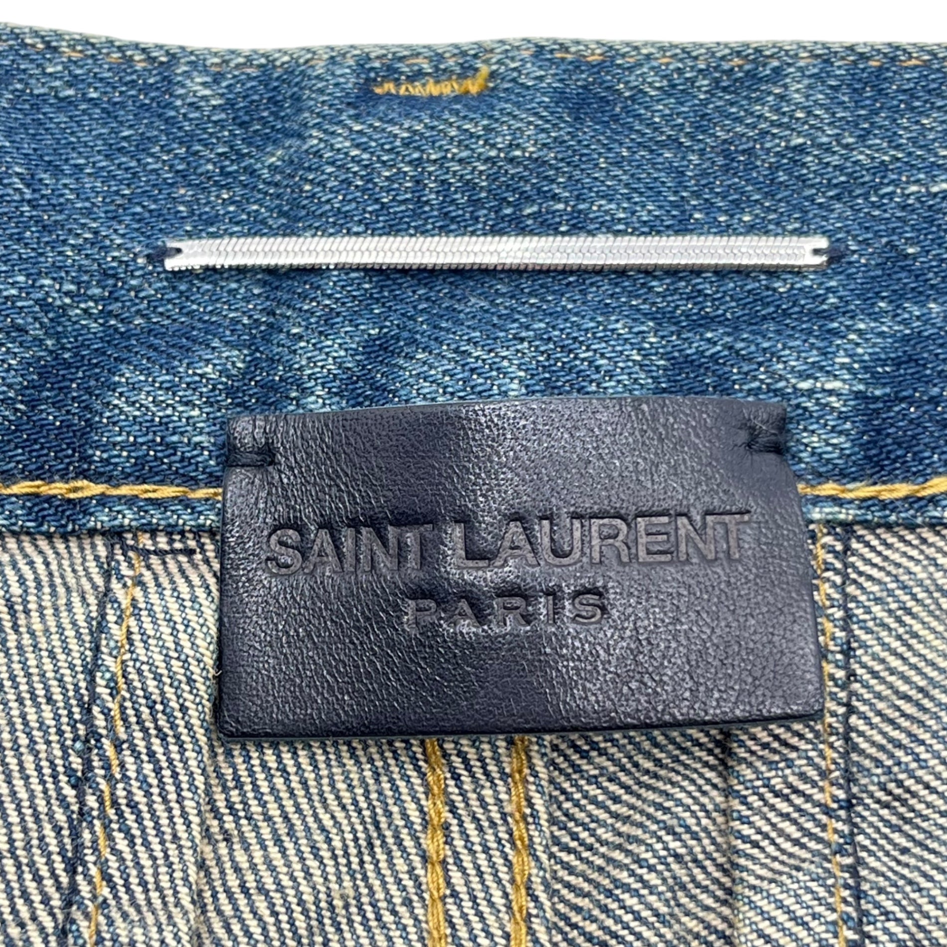 SAINT LAURENT PARIS(サンローラン パリ) 2015'S slim denim pants スリム デニム パンツ UP53 2015 00311 31 インディゴ