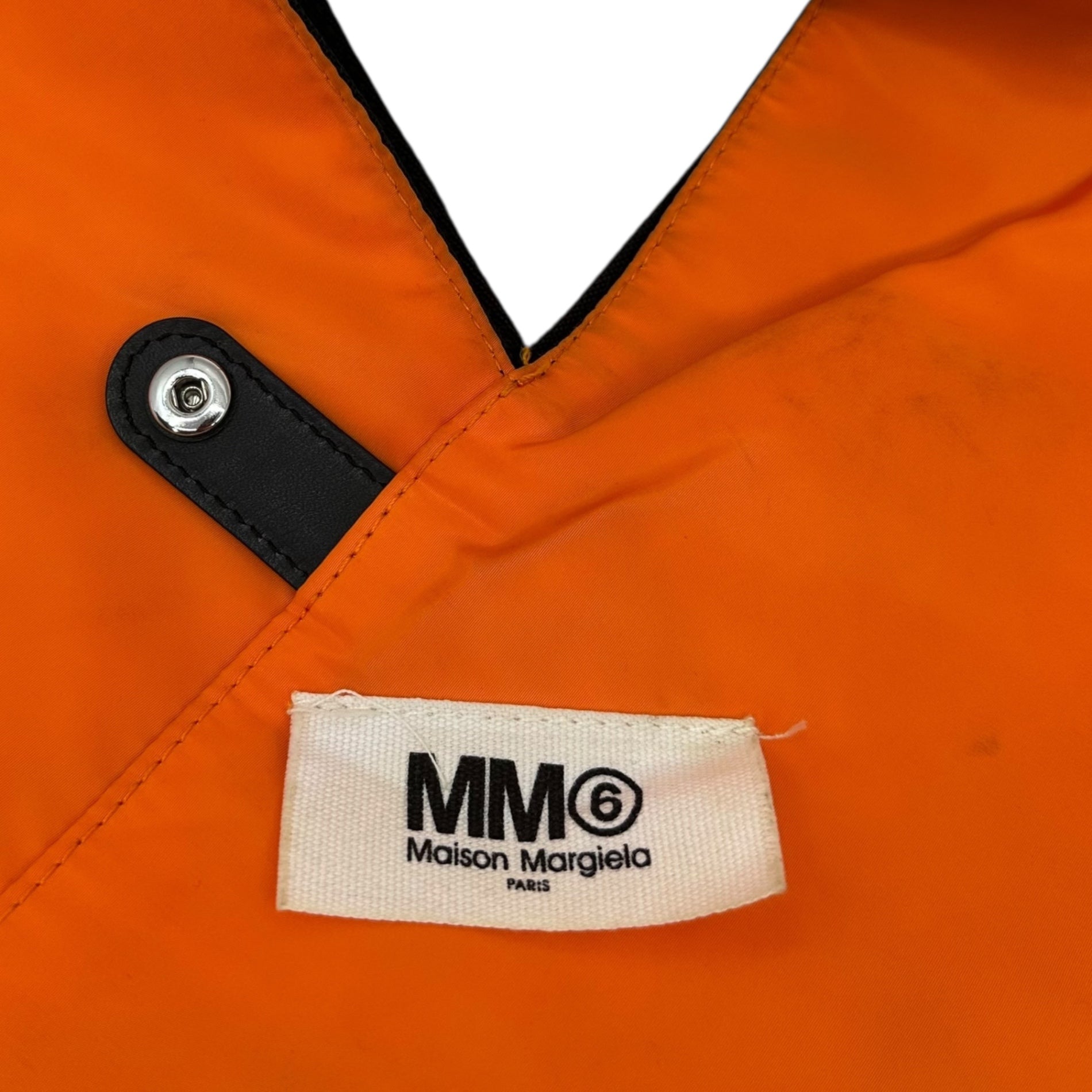 MM6 Maison Margiela(エムエムシックス) Japanese Tote Hand Bag ジャパニーズ トート ハンド バッグ FREE ブラック×オレンジ