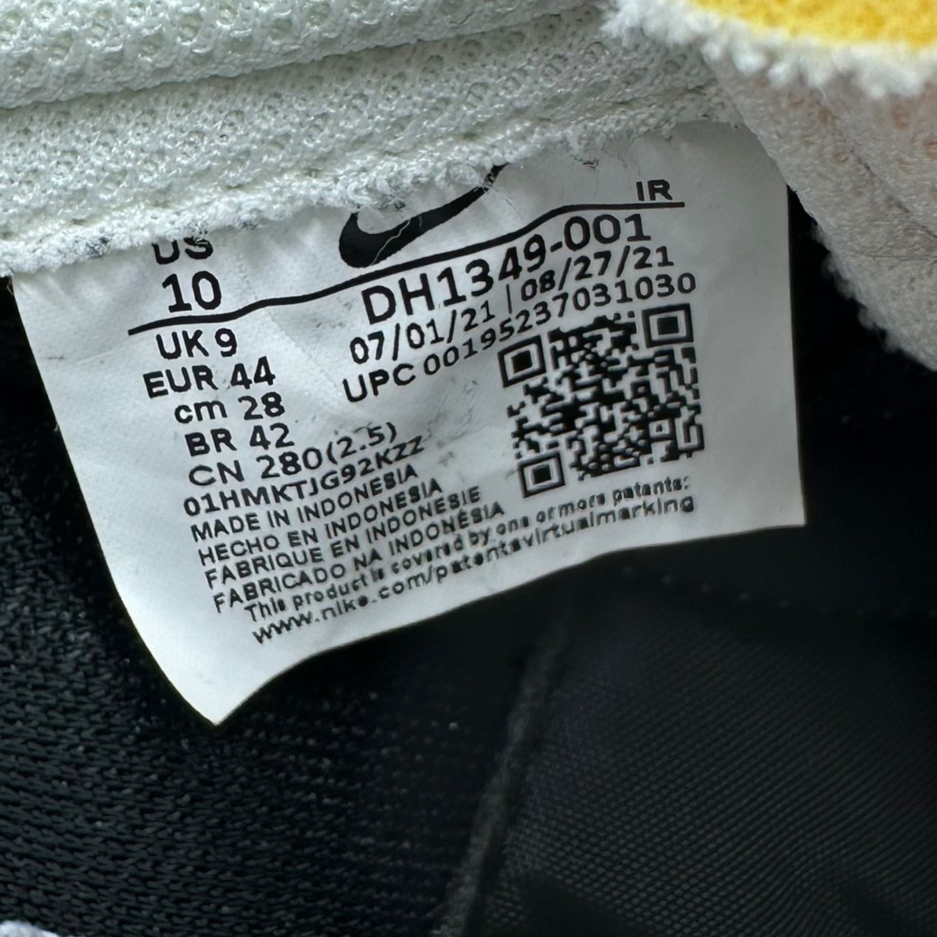 NIKE(ナイキ) WAFFLE TRAINER 2 ワッフル トレーナー ローカット スニーカー DH1349-001 28cm ブラック×ホワイト