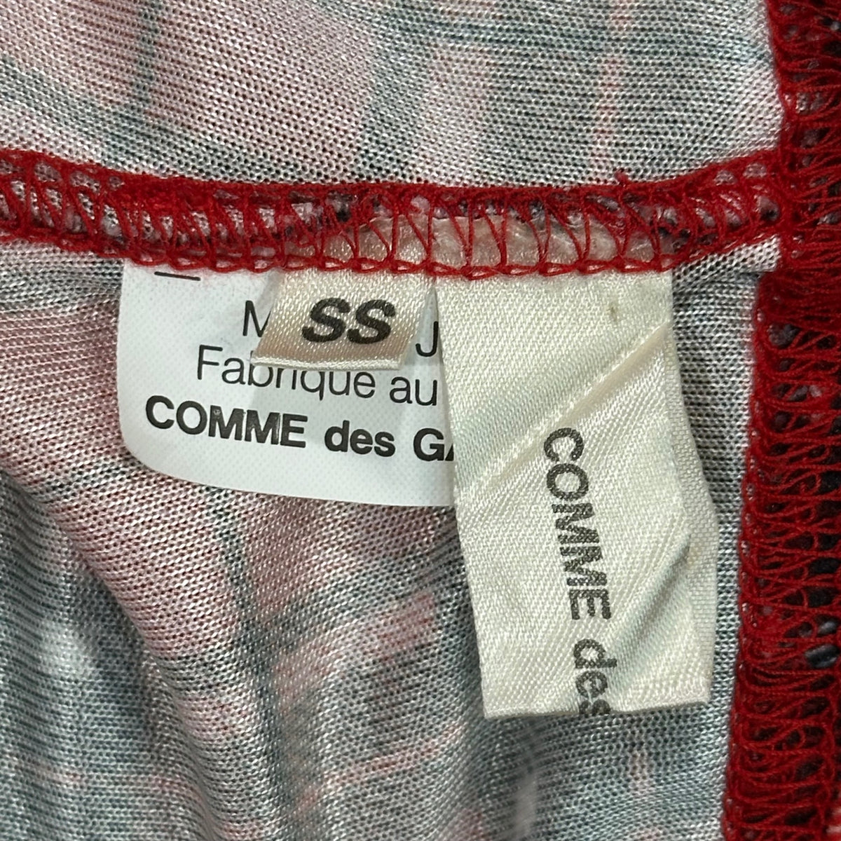 COMME des GARCONS(コムデギャルソン) 2006SS Plaid Leggings チェック レギンス パンツ GQ-T038 SS レッド AD2005 00s アーカイブ